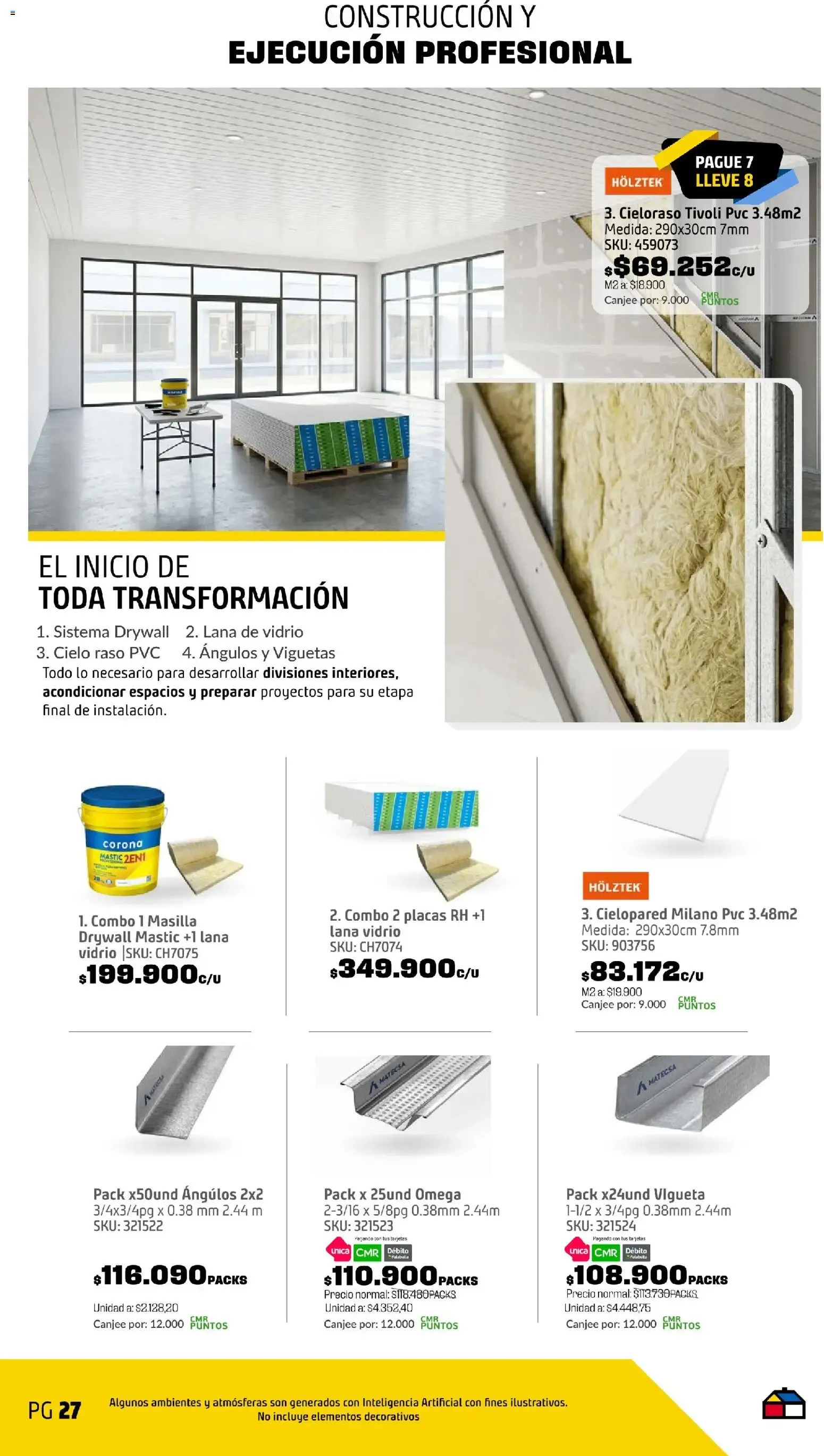 Catalogo de Homecenter catálogo La transformación es imparable desde el 08/09/2026 > Revistas Octubre 8 de septiembre al 23 de octubre 2026 - Pag 27