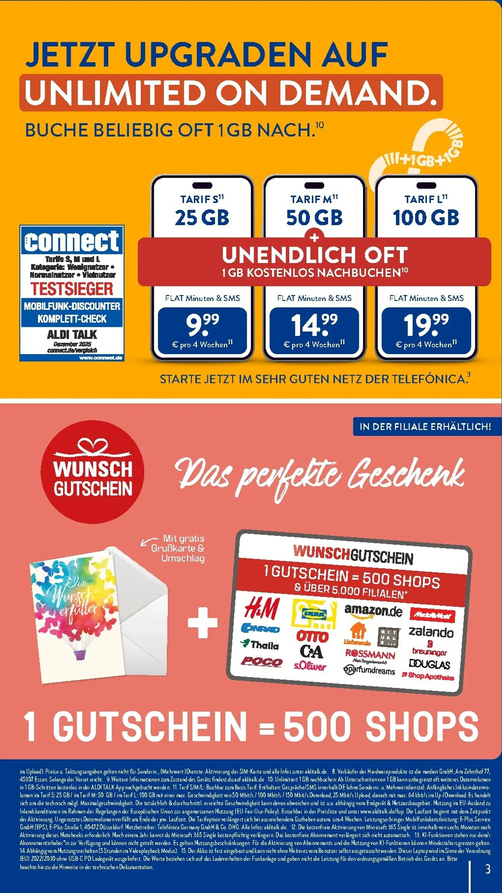 ALDI TALK - Jahres-Pakete von 1. Juni bis 5. Juli 2026 - Prospekt seite 3