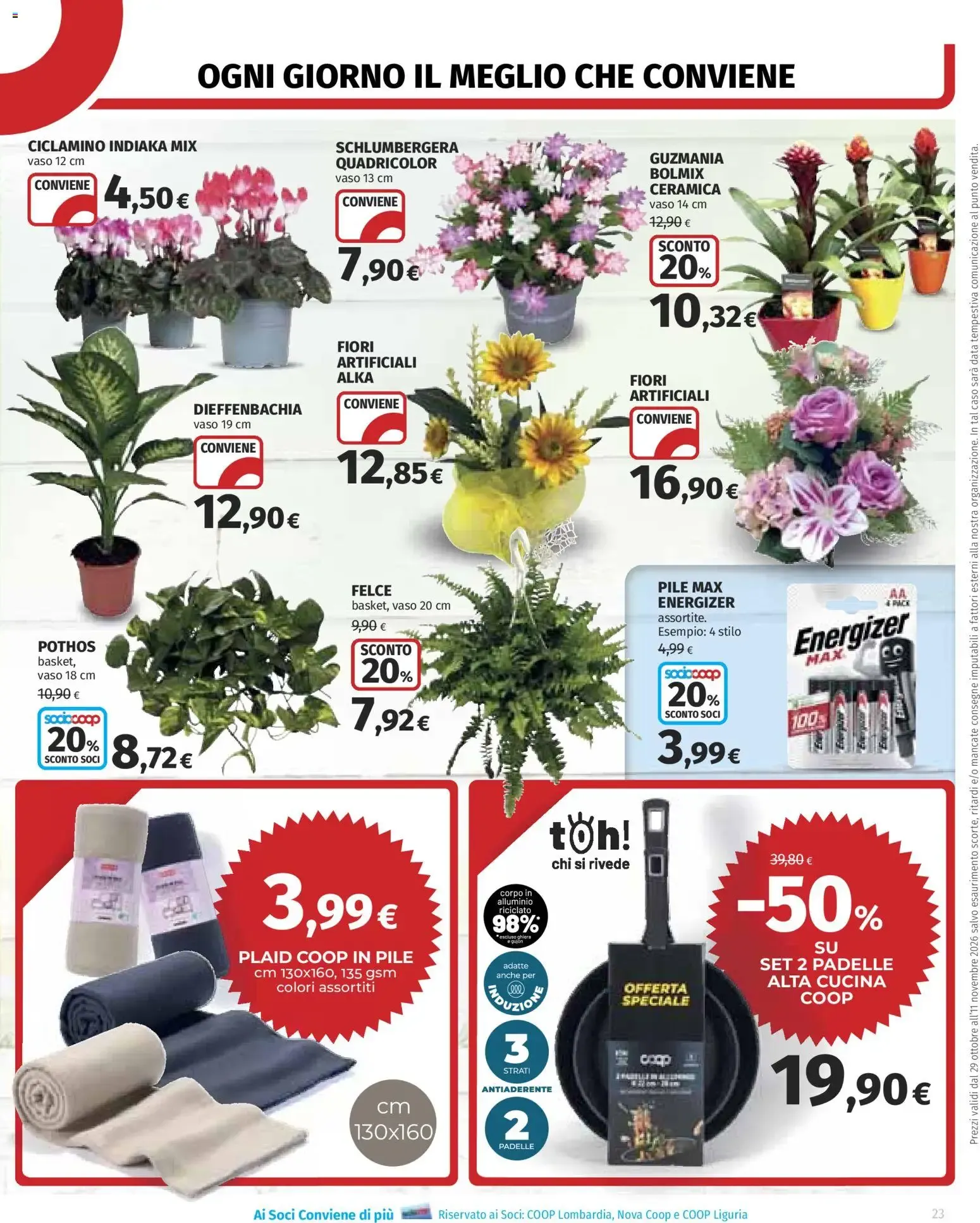 OFFERTE TOP Coop Superstore da 29 ottobre a 11 novembre di 2026 - Pagina del volantino 23