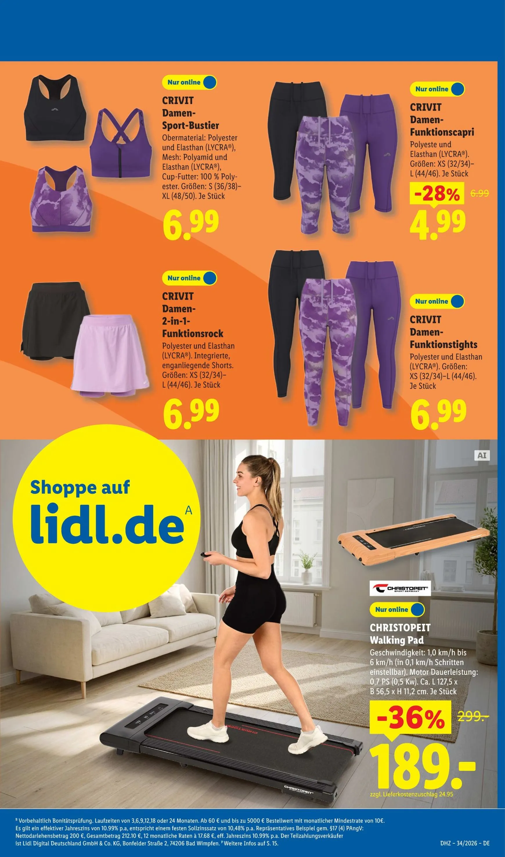 Lidl - Crivit Sport & Freizeit: Find Your Move von 17. August bis 22. August 2026 - Prospekt seite 2