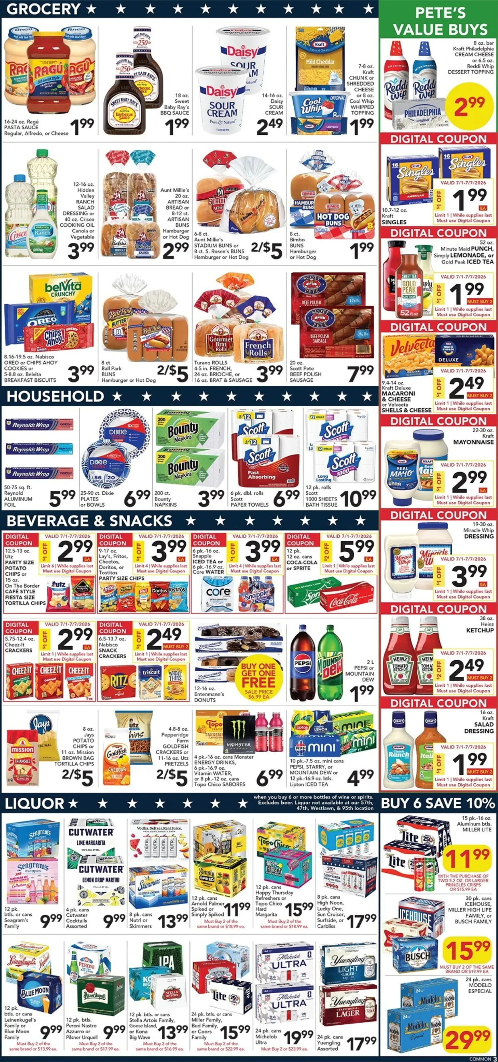Weekly ad Current Pete's Fresh Market - Oakbrook Terrace leaflet valid from Wednesday 07/01/2026 to Tuesday 07/07/2026 from July 1 to July 7 2026 - Page 3