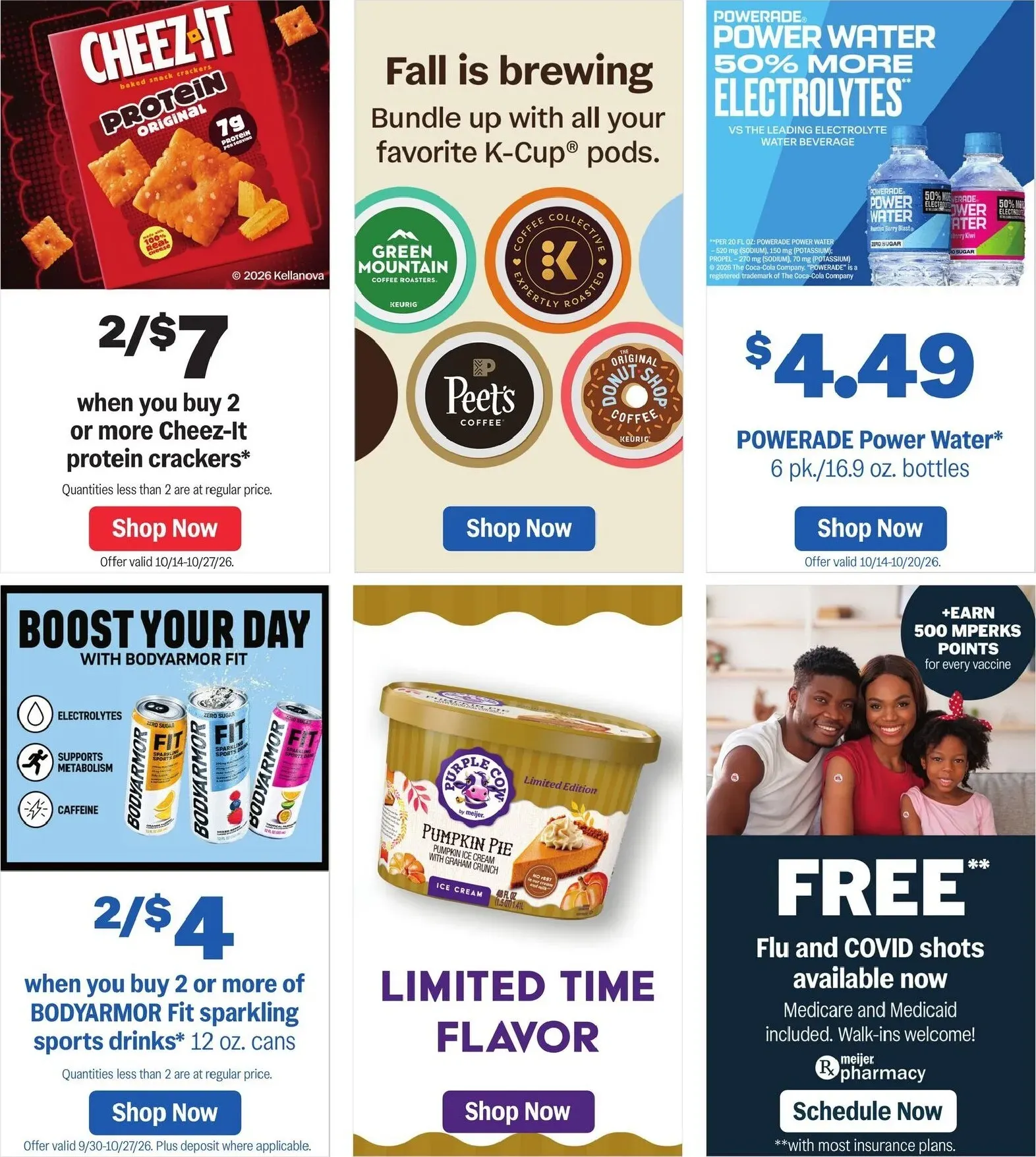 Weekly ad Current Meijer leaflet valid from Wednesday 10/14/2026 to Tuesday 10/20/2026 from October 14 to October 20 2026 - Page 47