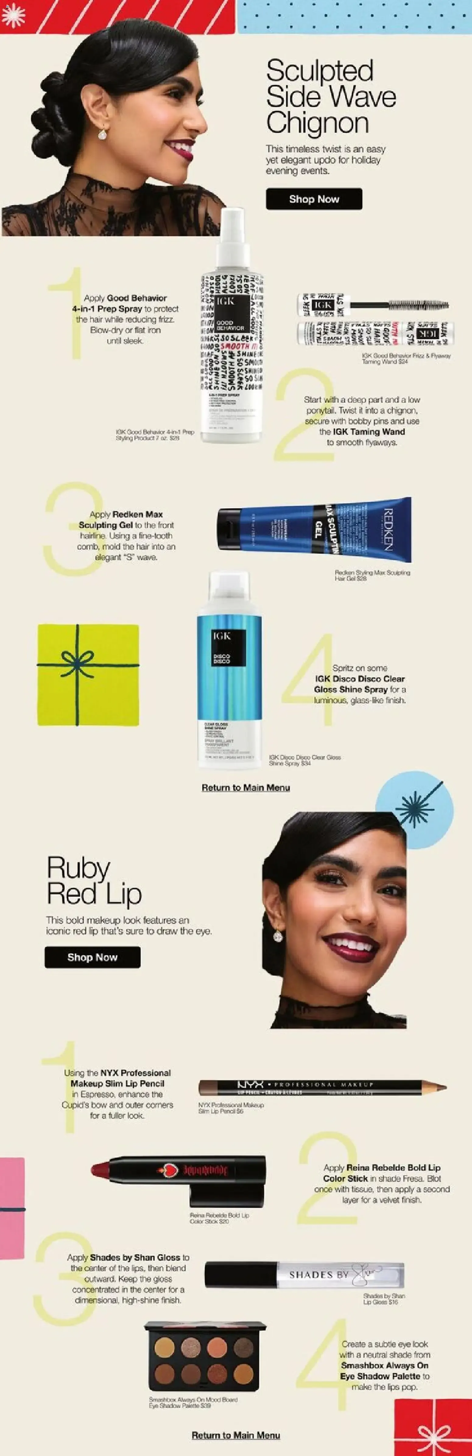 Weekly ad JCPenney Holiday Beauty Guide from October 26 to December 31 2026 - Page 2