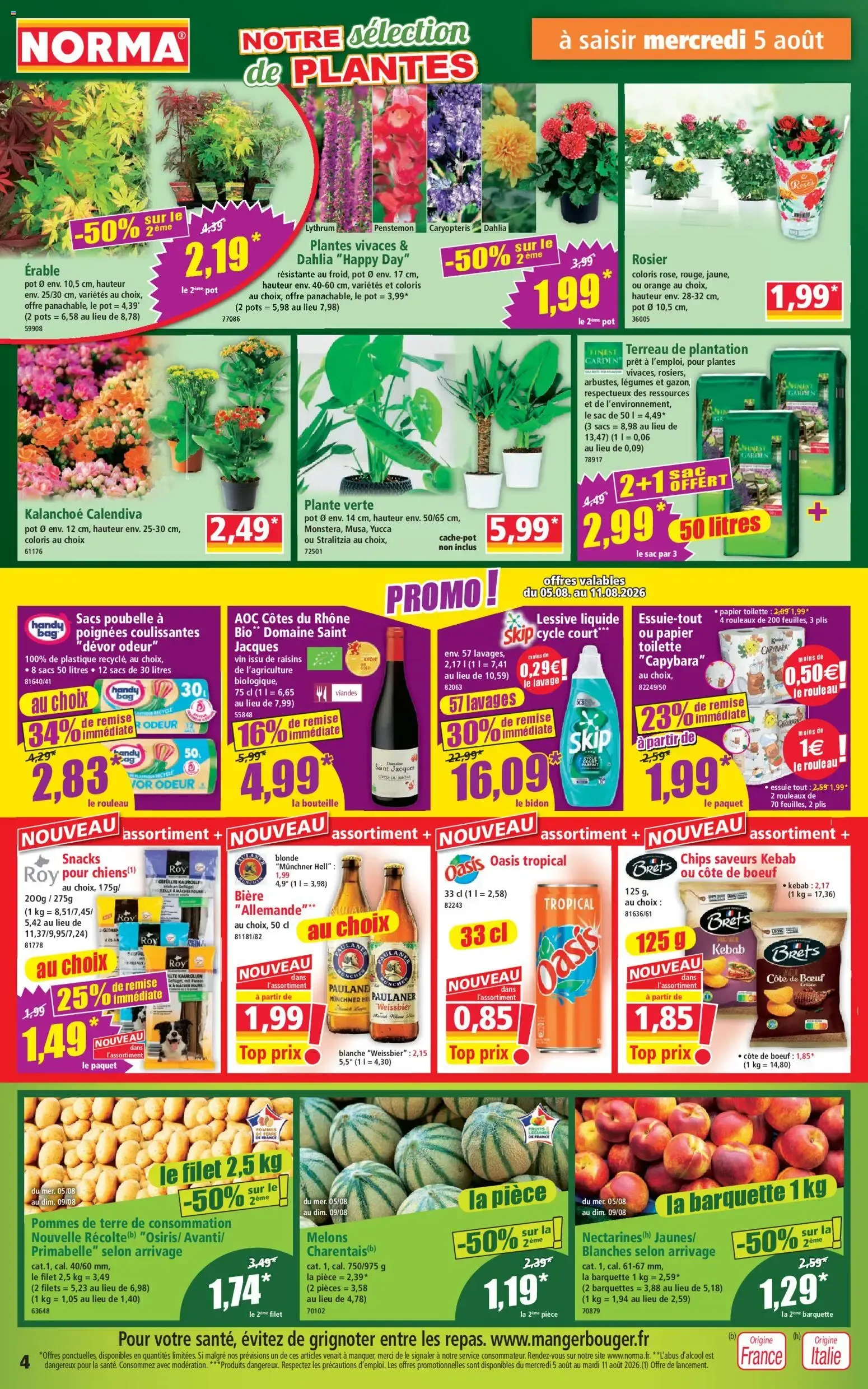 Norma catalogue à partir du 05/08/2026 - promo en ligne du 5 août au 11 août 2026 - Catalogue page 4