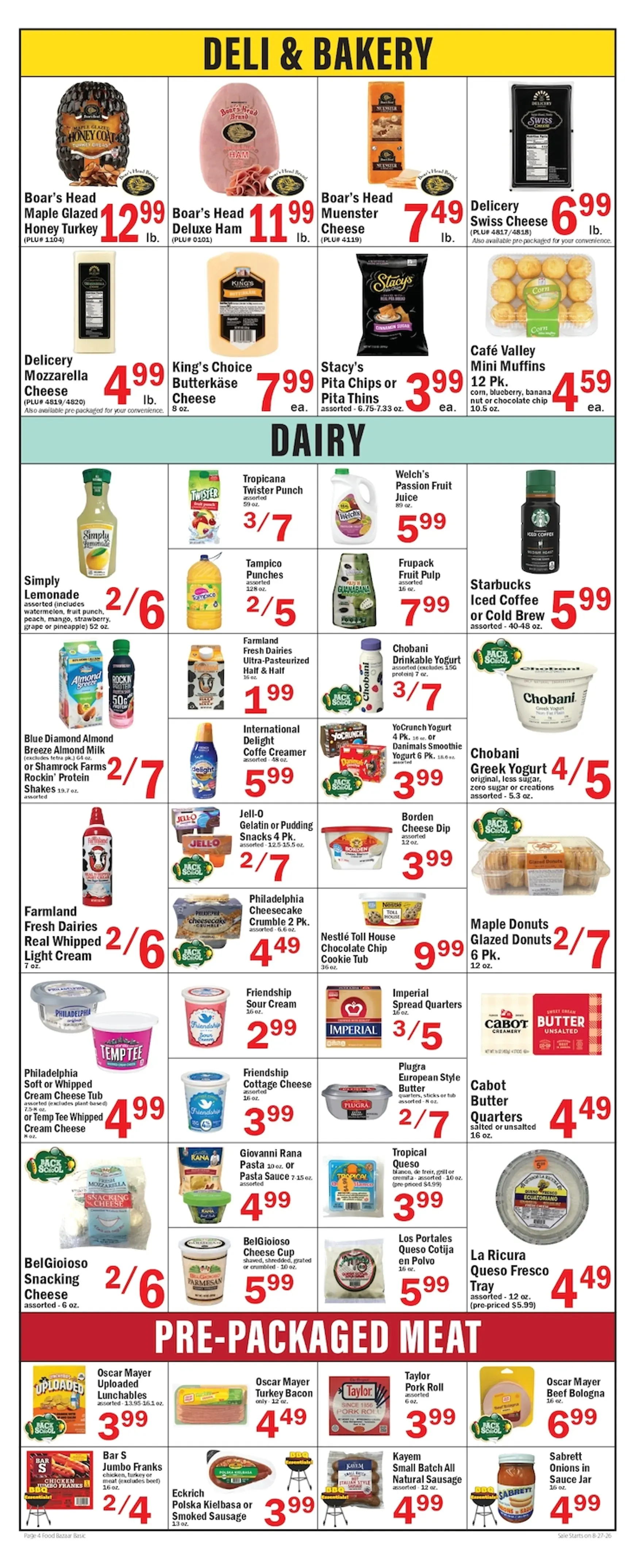 Weekly promotion Food Bazaar Supermarket: Get 2X Points spanning from August 27 to September 2 2026 - Page 4 for Catalogue 365