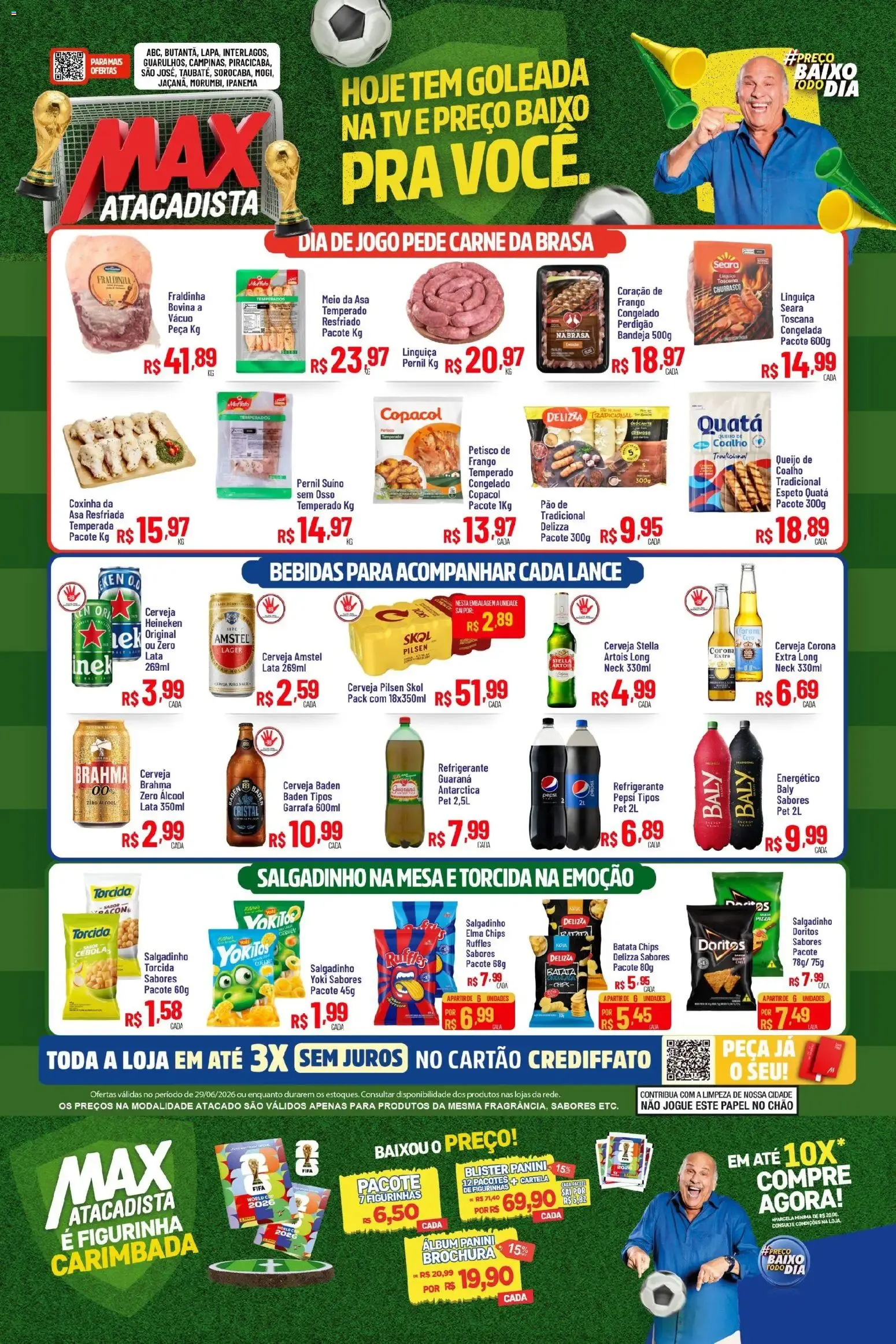 Encarte de Max Atacadista ofertas do Dia de 29/06/2026 | Promoções Online 29 de junho até 29 de junho 2026 - Pagina 1