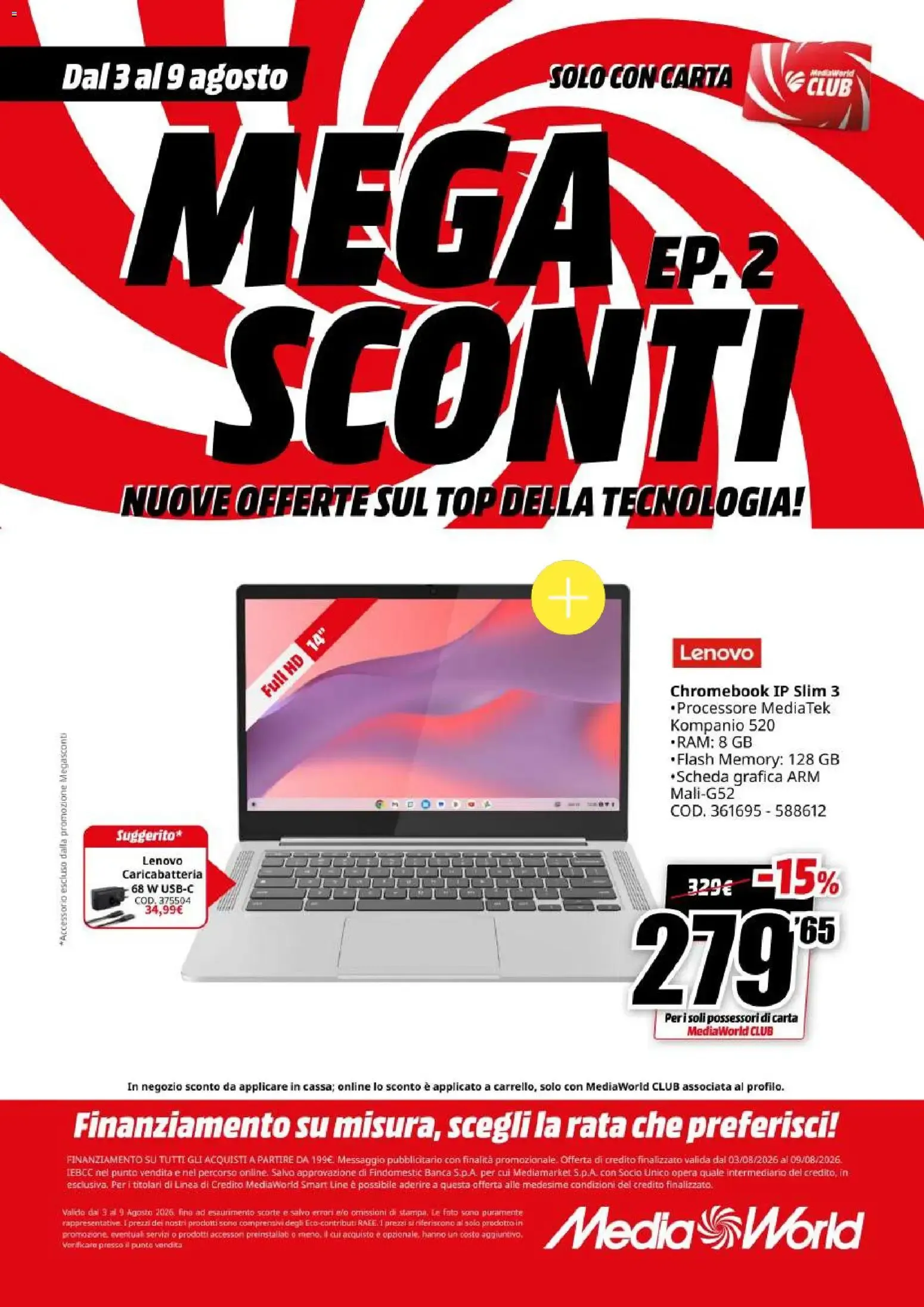 MEGA SCONTI EP.2 da 3 agosto a 9 agosto di 2026 - Pagina del volantino 19