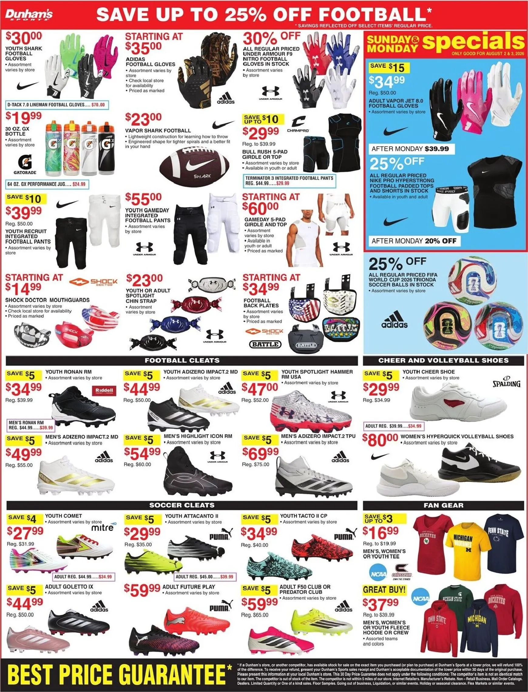 Weekly ad Dunham's Sports flyer for next week from Saturday 08/01/2026 to Thursday 08/06/2026 from August 1 to August 6 2026 - Page 5