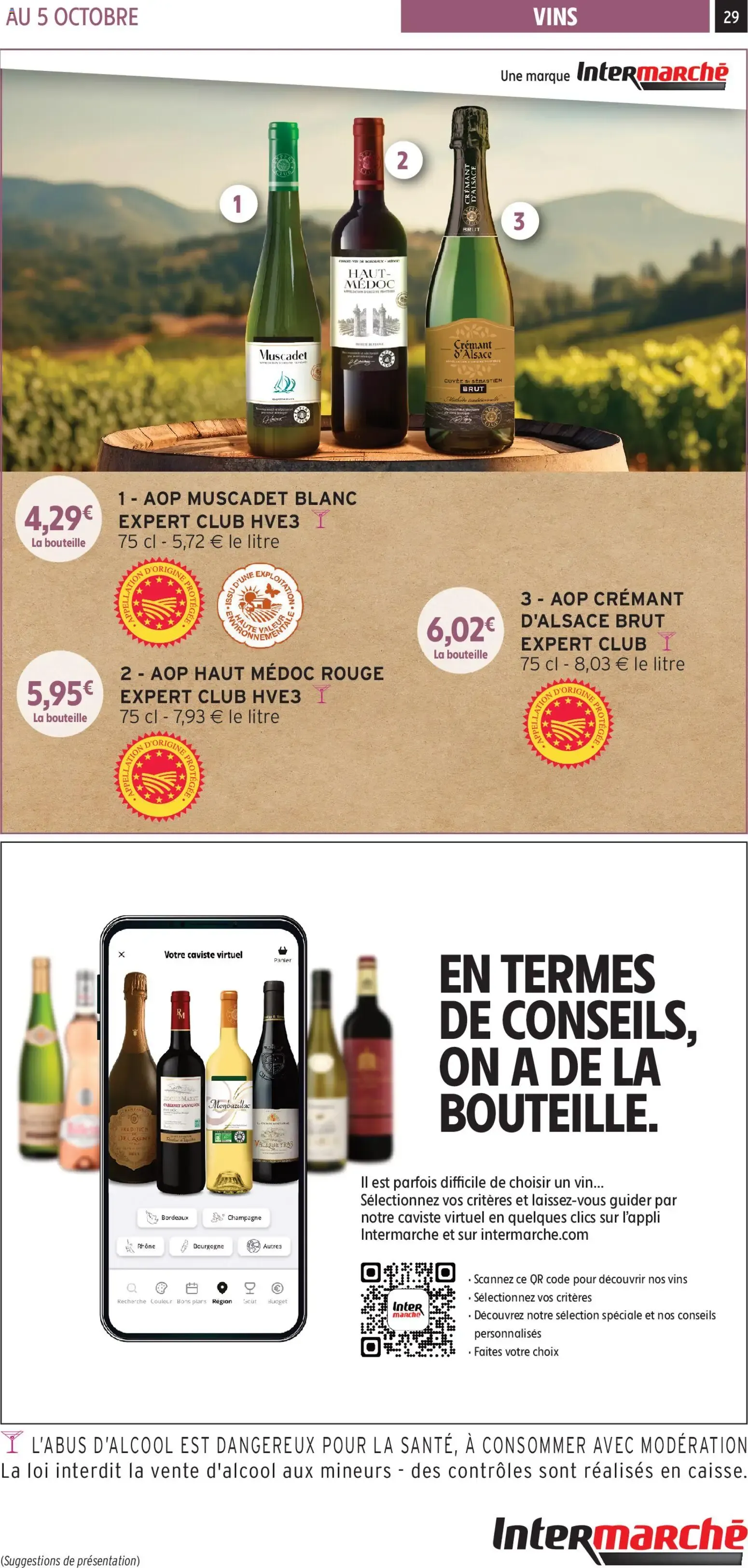 Intermarché - Les menus traiteur printemps/été à partir du 01/04/2026 - promo en ligne du 1 avril au 5 octobre 2026 - Catalogue page 29