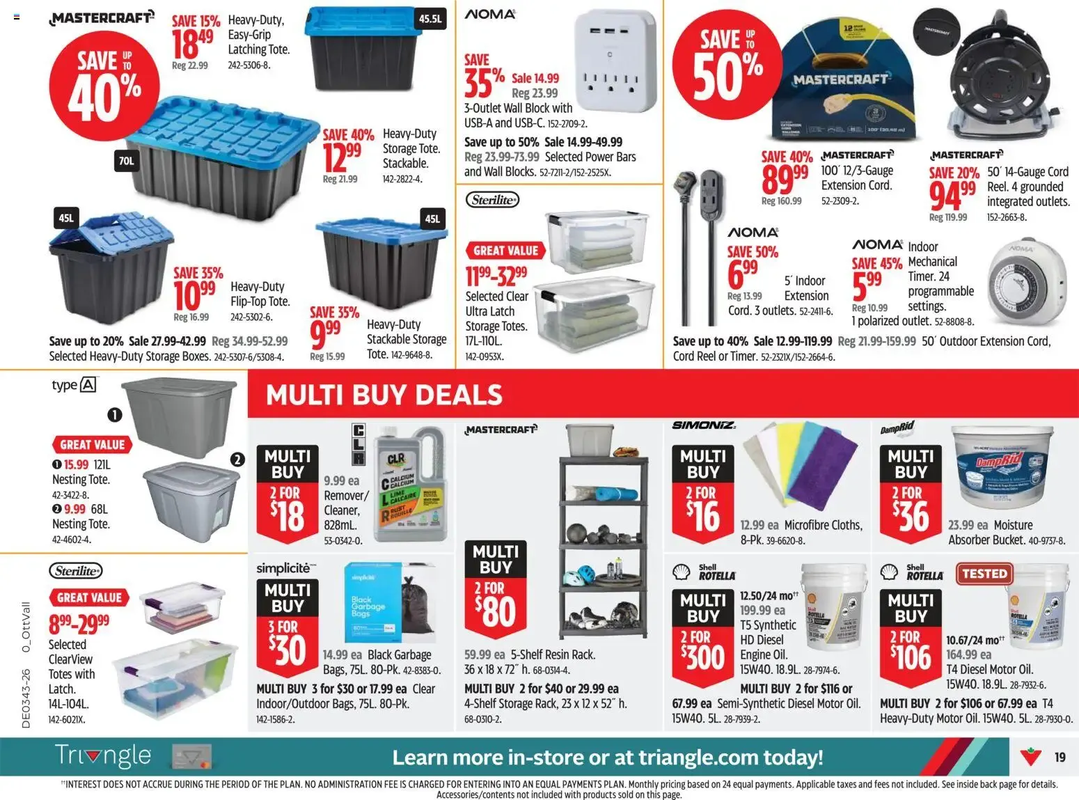 Canadian Tire Canada's Fall Store Deals from October 22 to October 28 2026 - flyer page 18