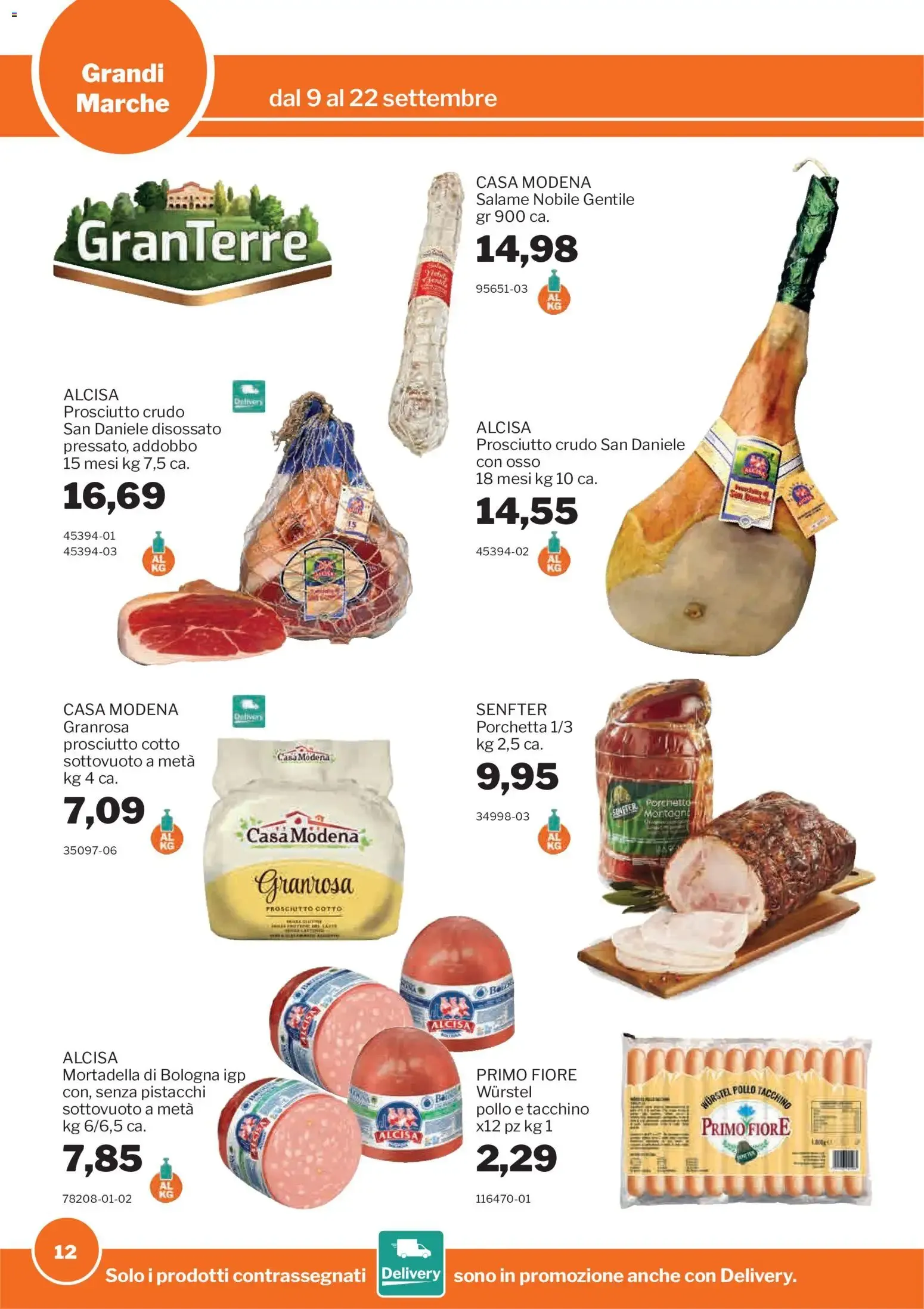 Promozioni GrosMarket da 9 settembre a 22 settembre di 2026 - Pagina del volantino 12