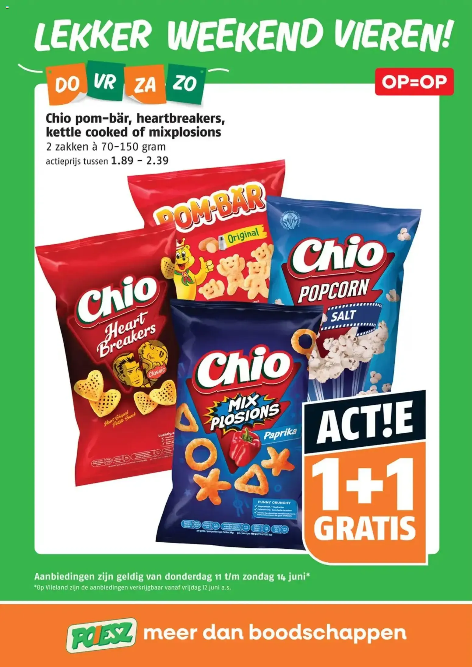 Lekker Weekend Vieren! Verspakket Pasta Bolognese of Nacho's van 11 juni tot 14 juni 2026 - Folder pagina 2