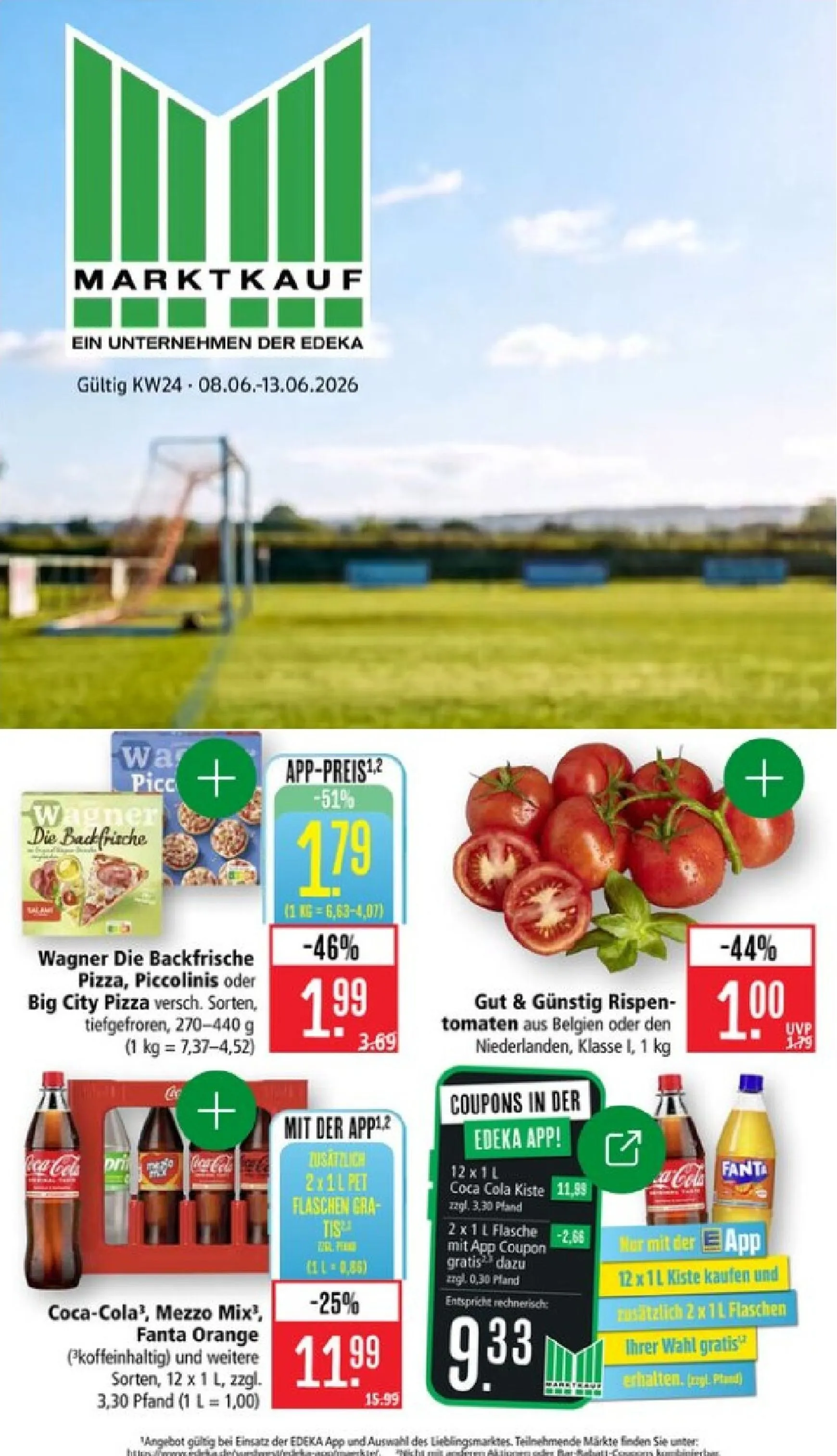 Marktkauf - Rabatte Prospekt – von Montag 08.06.2026 bis Samstag 13.06.2026 von 8. Juni bis 13. Juni 2026 - Prospekt seite 1