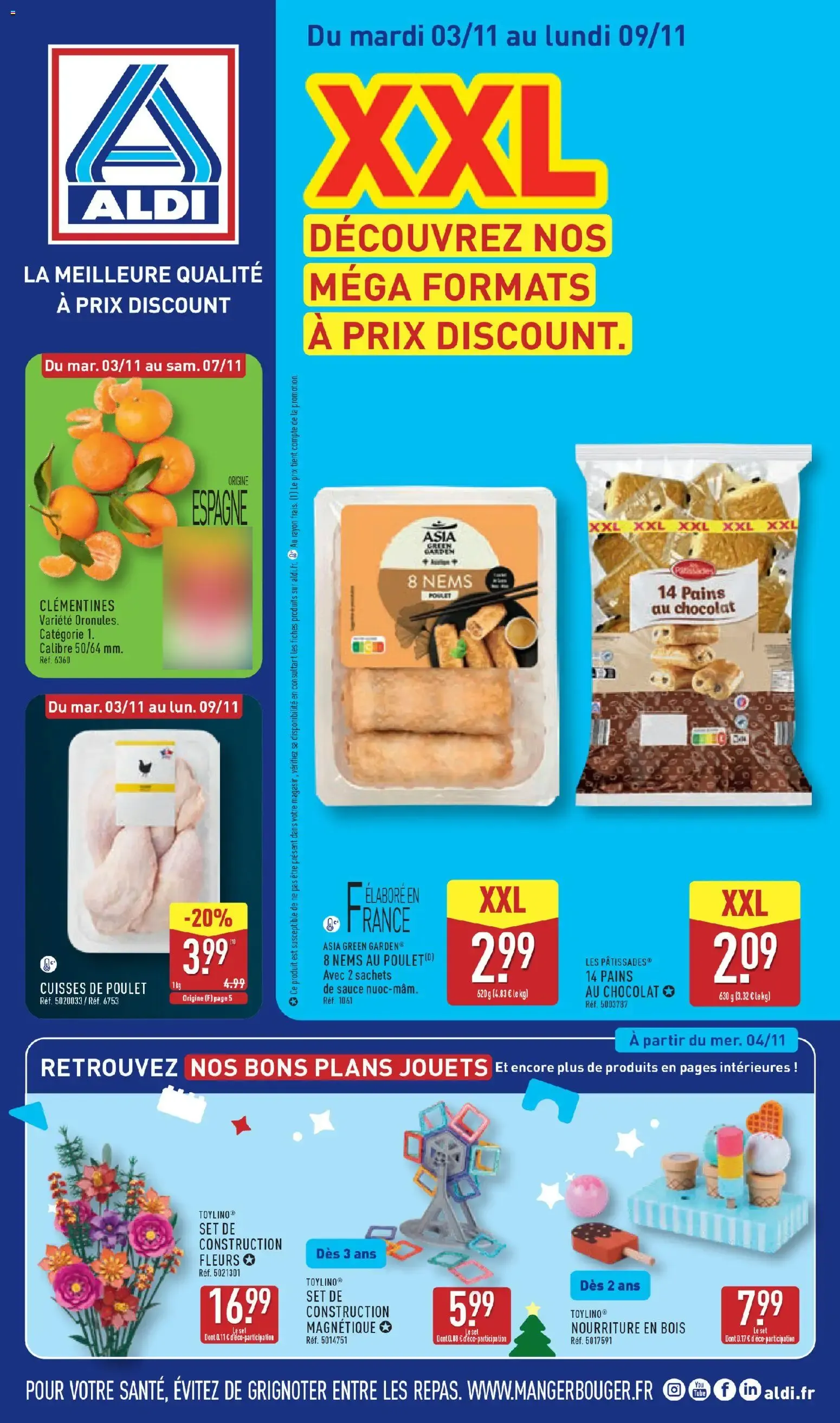 XXL DÉCOUVREZ NOS MÉGA FORMATS À PRIX DISCOUNT.