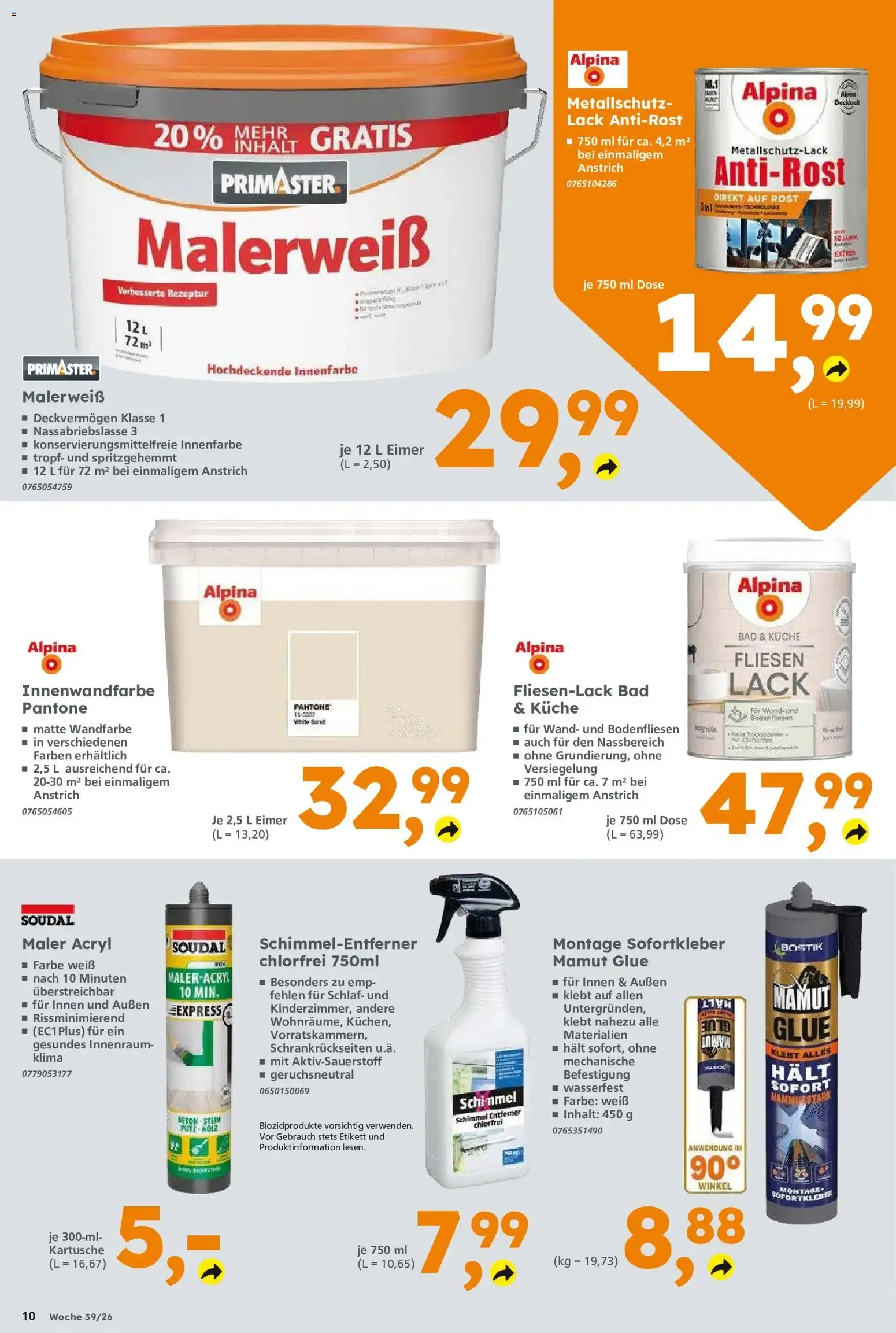 Oferta de Mobile Wallbox Absina en Globus Baumarkt von 20. September bis 26. September 2026 - Prospekt seite 10