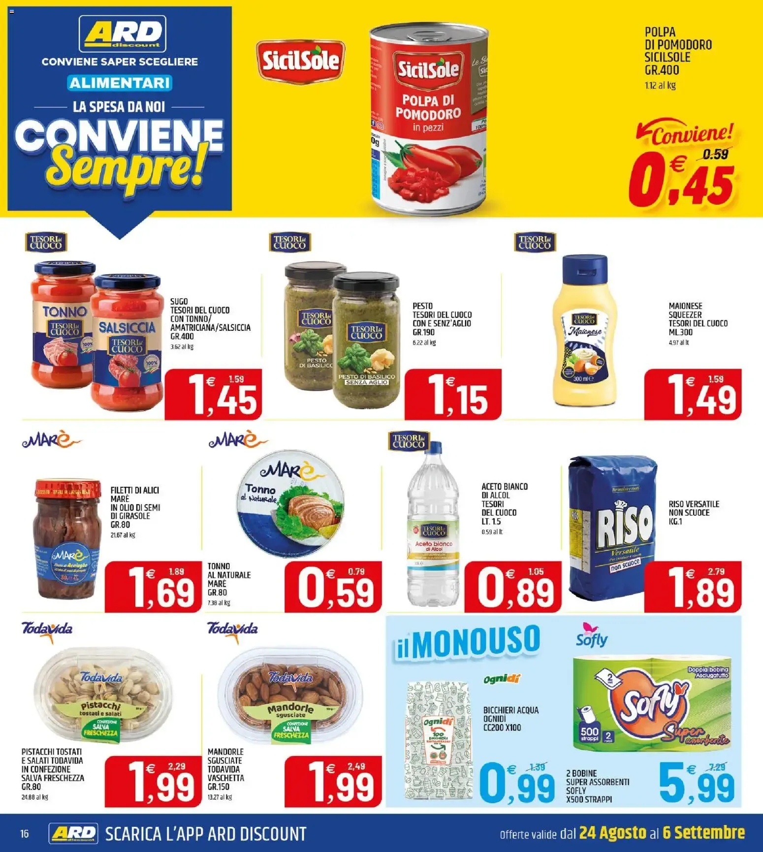 Nuovo ARD Discount volantino dal 24/08/2026 > offerte anteprima 🛍️ da 24 agosto a 6 settembre di 2026 - Pagina del volantino 16