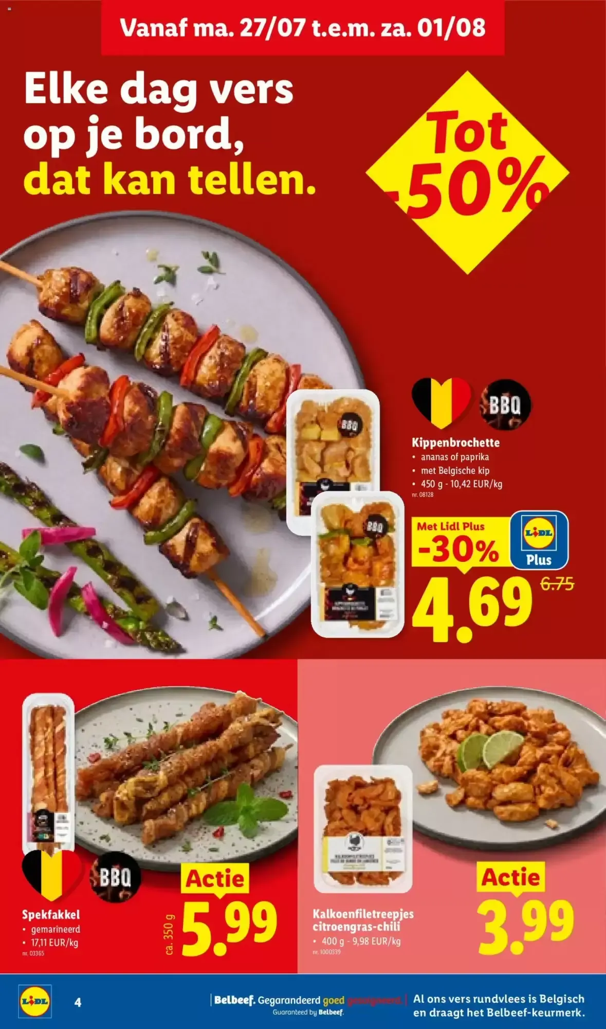 Lidl: Een gezellige BBQ, dat kan tellen. van 27 juli tot 1 augustus 2026 - folder pagina 4