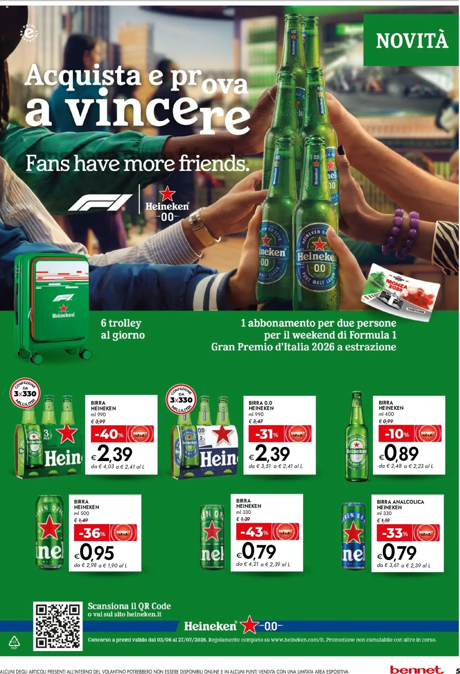 Bennet: Offerte Extra (22 Giugno - 1 Luglio) da 22 giugno a 1 luglio di 2026 - Pagina del volantino 5