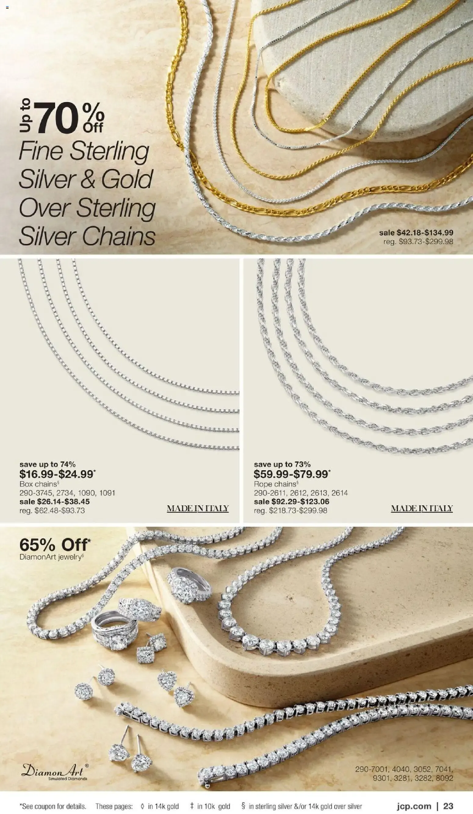 Weekly ad JCPenney Semi-Annual Jewelry Sale from July 13 to August 16 2026 - Page 22