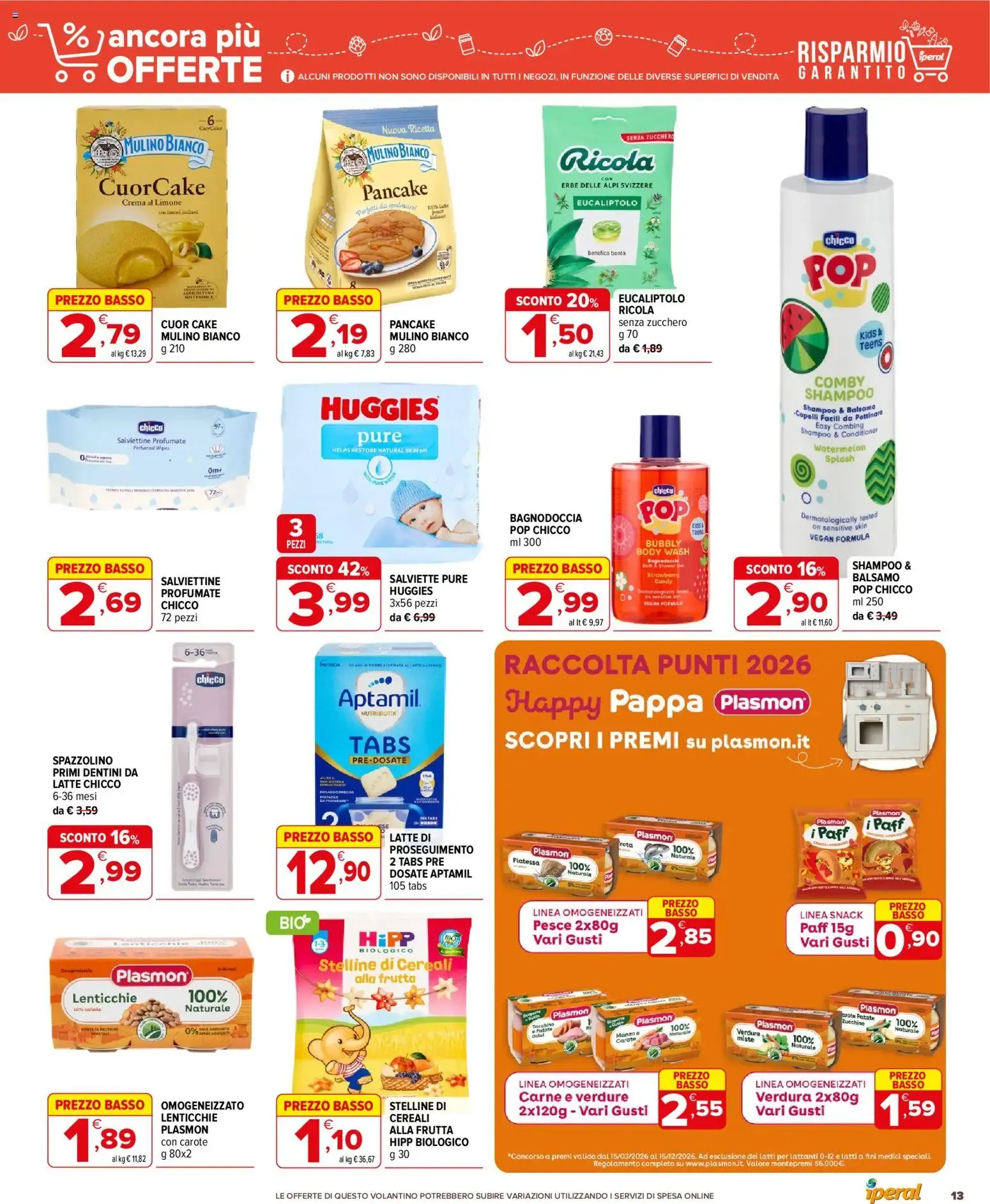 Nuovo Iperal volantino Ancora Più Offerte dal 01/07/2026 > offerte anteprima 🛍️ da 1 luglio a 14 luglio di 2026 - Pagina del volantino 13