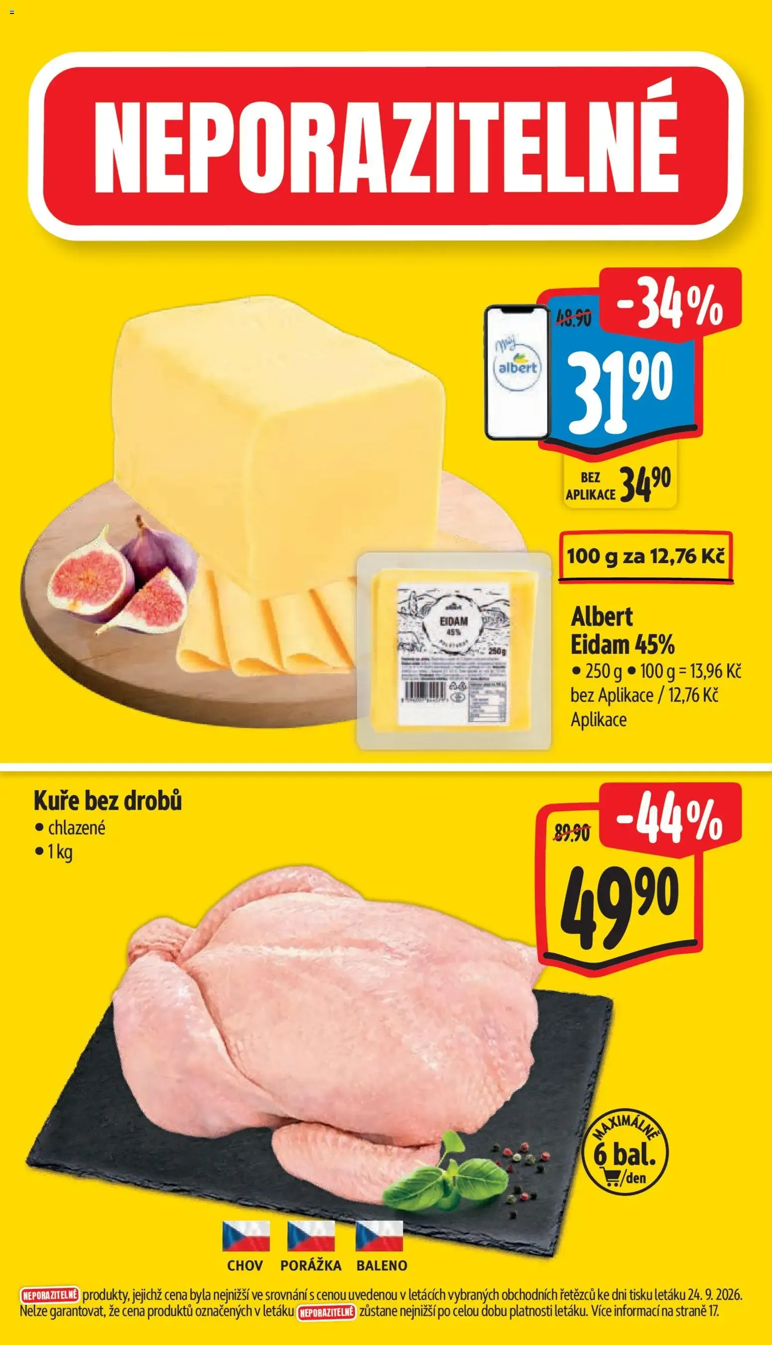 Albert leták - Supermarket od 30.09.2026 - Akční leták - 30. září 6. října 2026 - Page 2