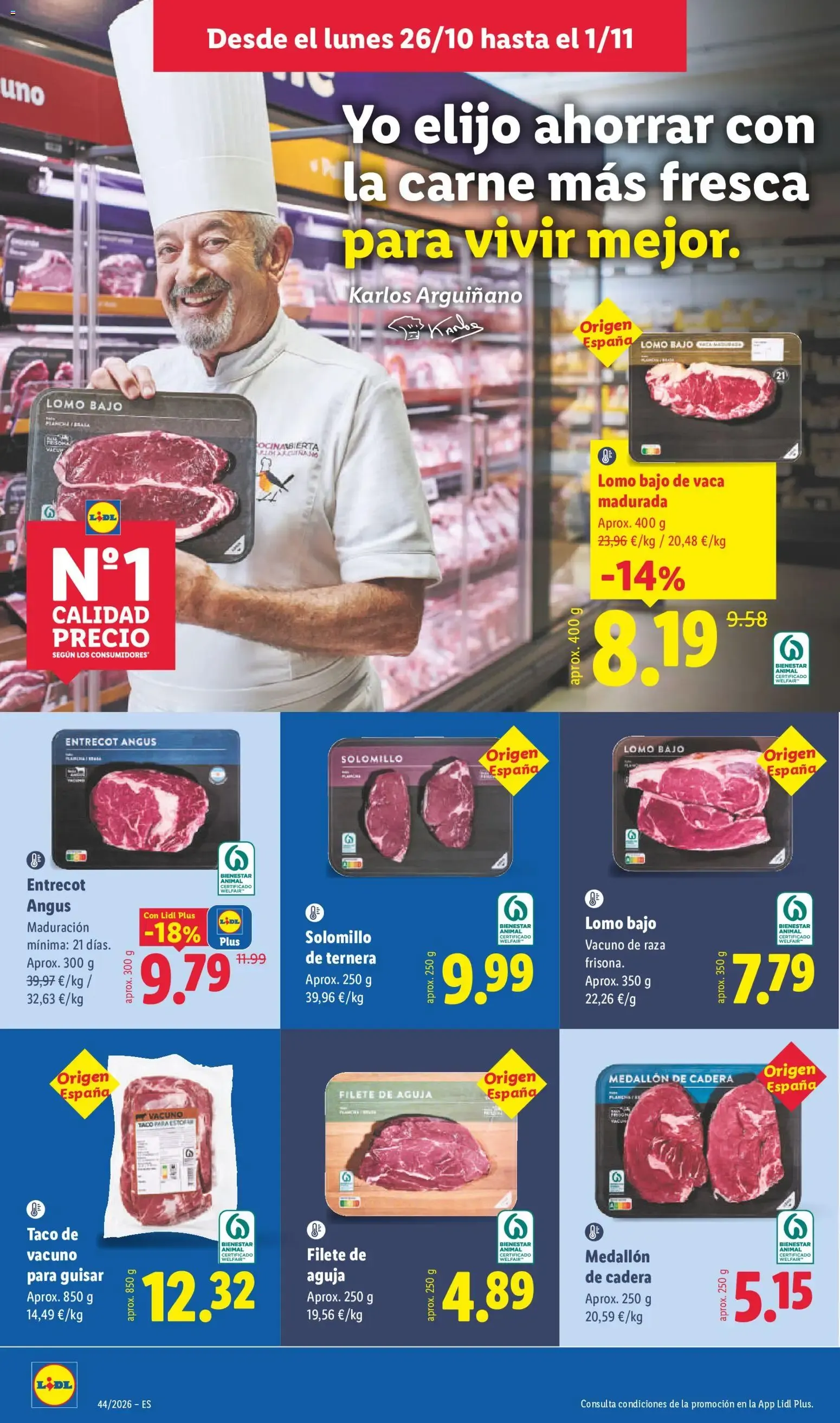 Catálogo de Lidl folleto del 26/10/2026 | Ofertas 26 de octubre al 1 de noviembre 2026 - Página 6
