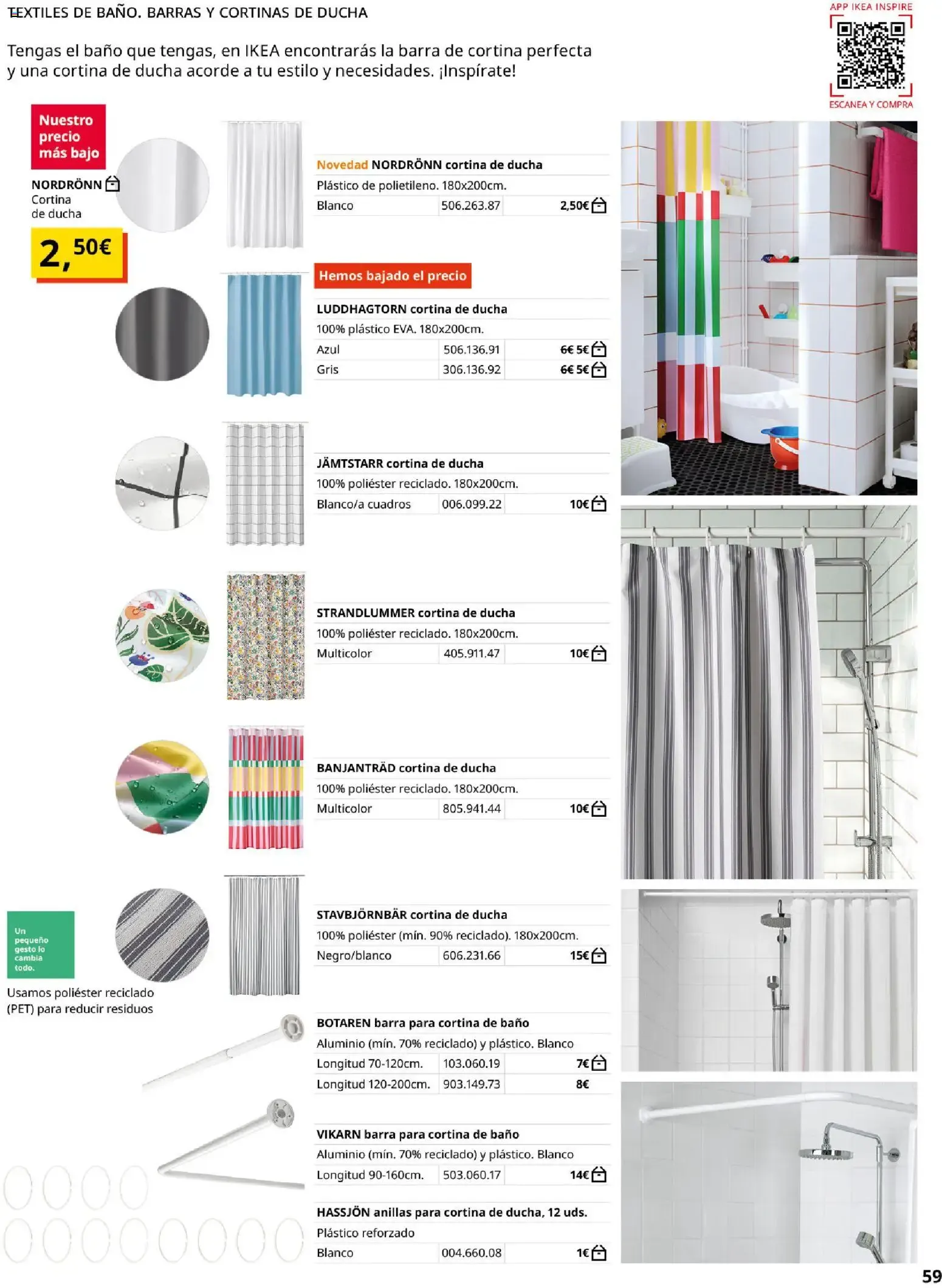 Catálogo de GUÍA DE COMPRA Muebles para el baño 1 de septiembre al 31 de enero 2027 - Página 59