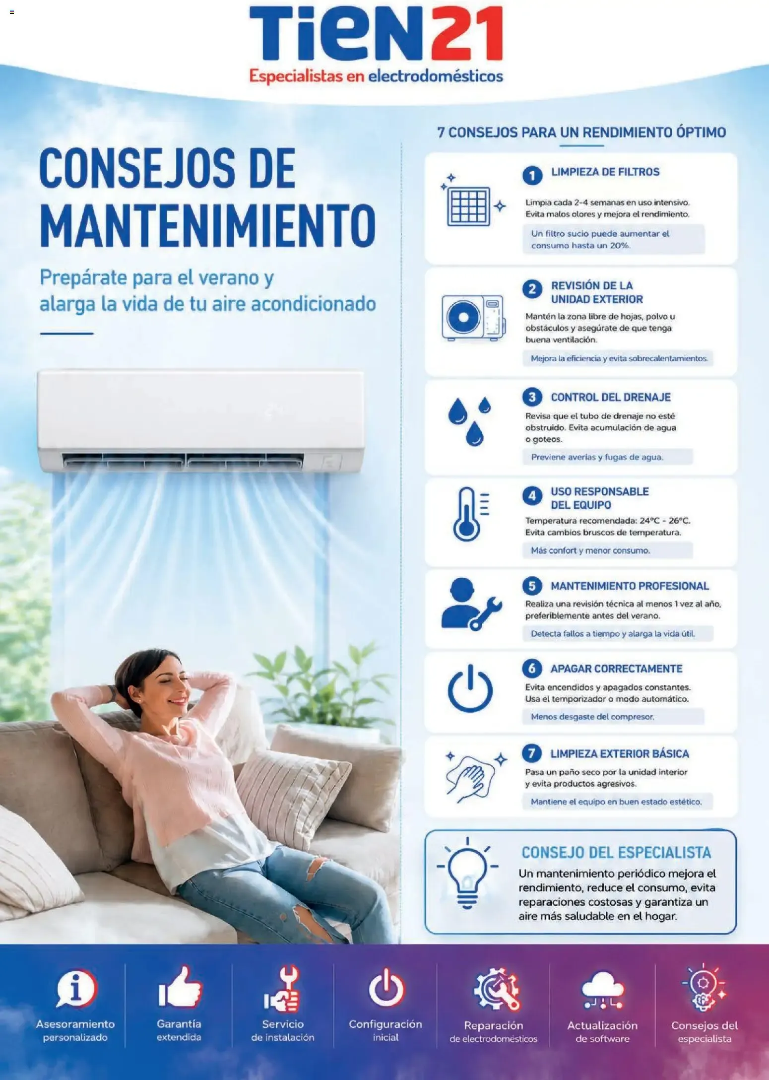 Catálogo de Tien 21 - Adelántate al calor, ahora es el momento (Aire Acondicionado Whirlpool) 13 de abril al 31 de julio 2026 - Página 15