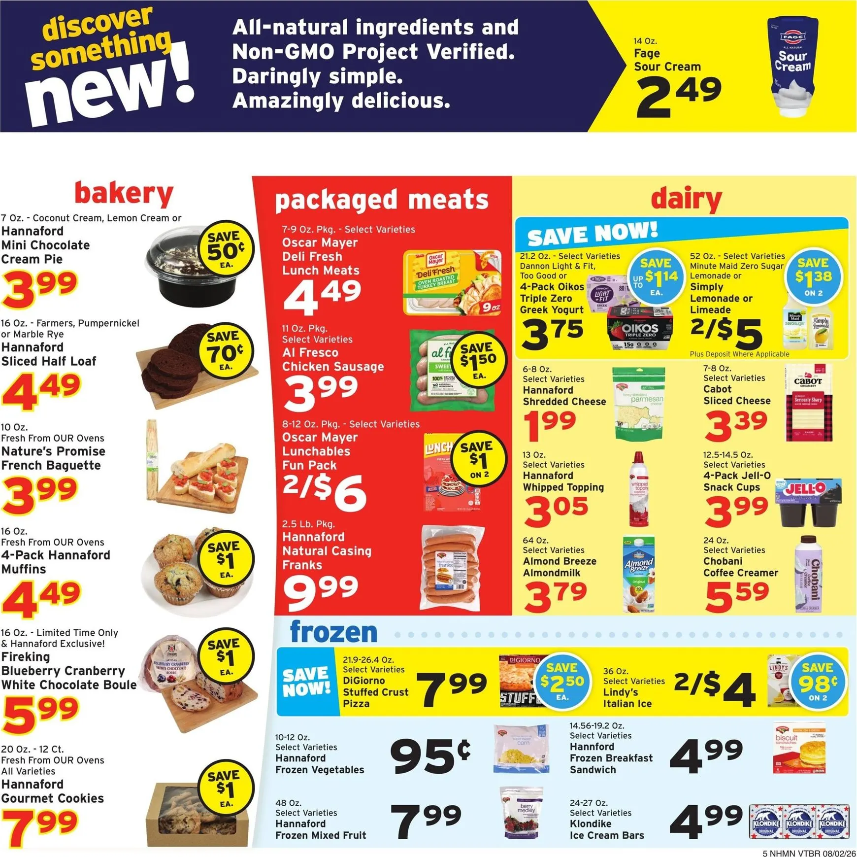 Weekly ad Hannaford: Ofertas de la semana from August 2 to August 8 2026 - Page 9