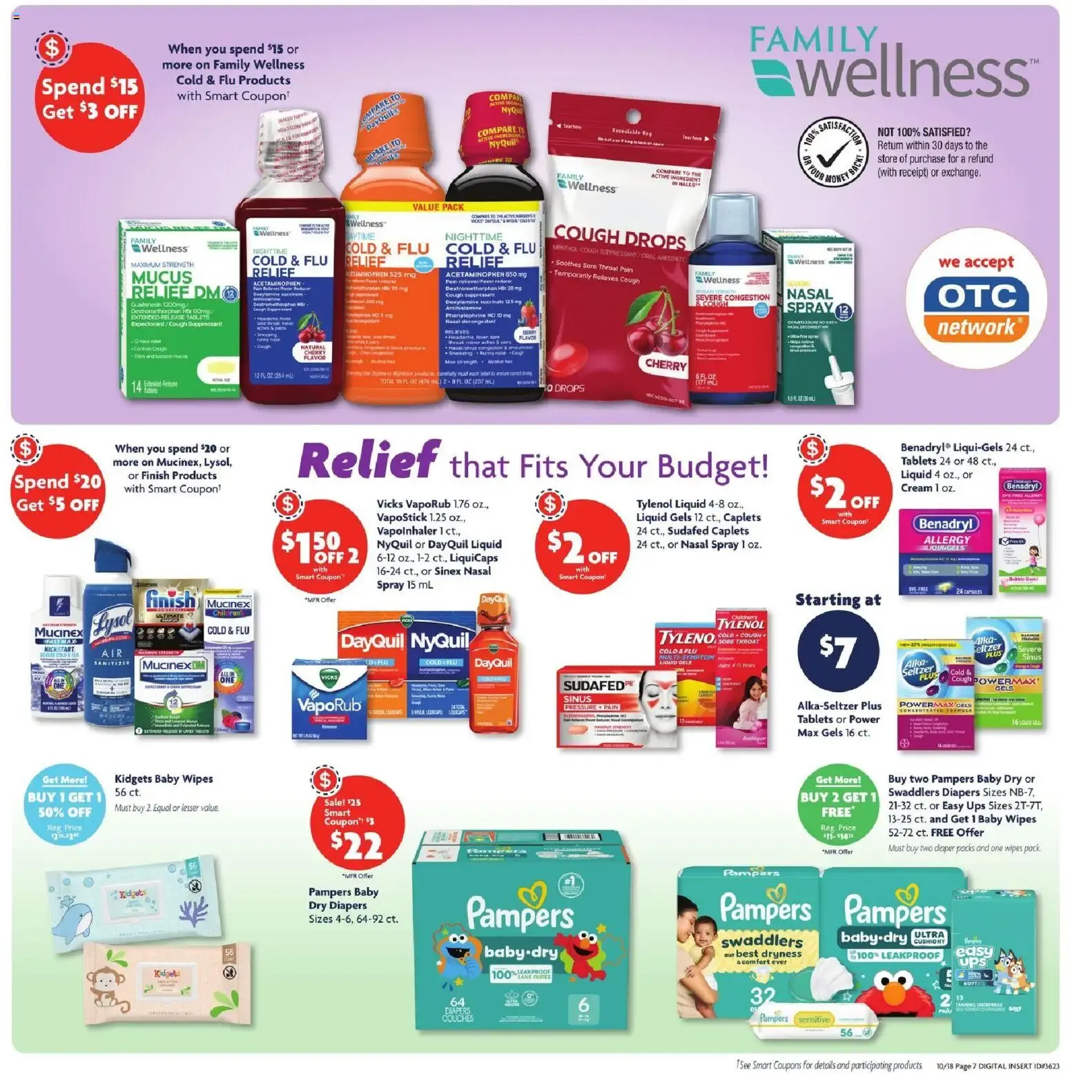 Weekly promotion Family Dollar Weekly Ad (10/18 - 10/24 2026) - Flyer spanning from October 18 to October 24 2026 - Page 10 for Catalogue 365