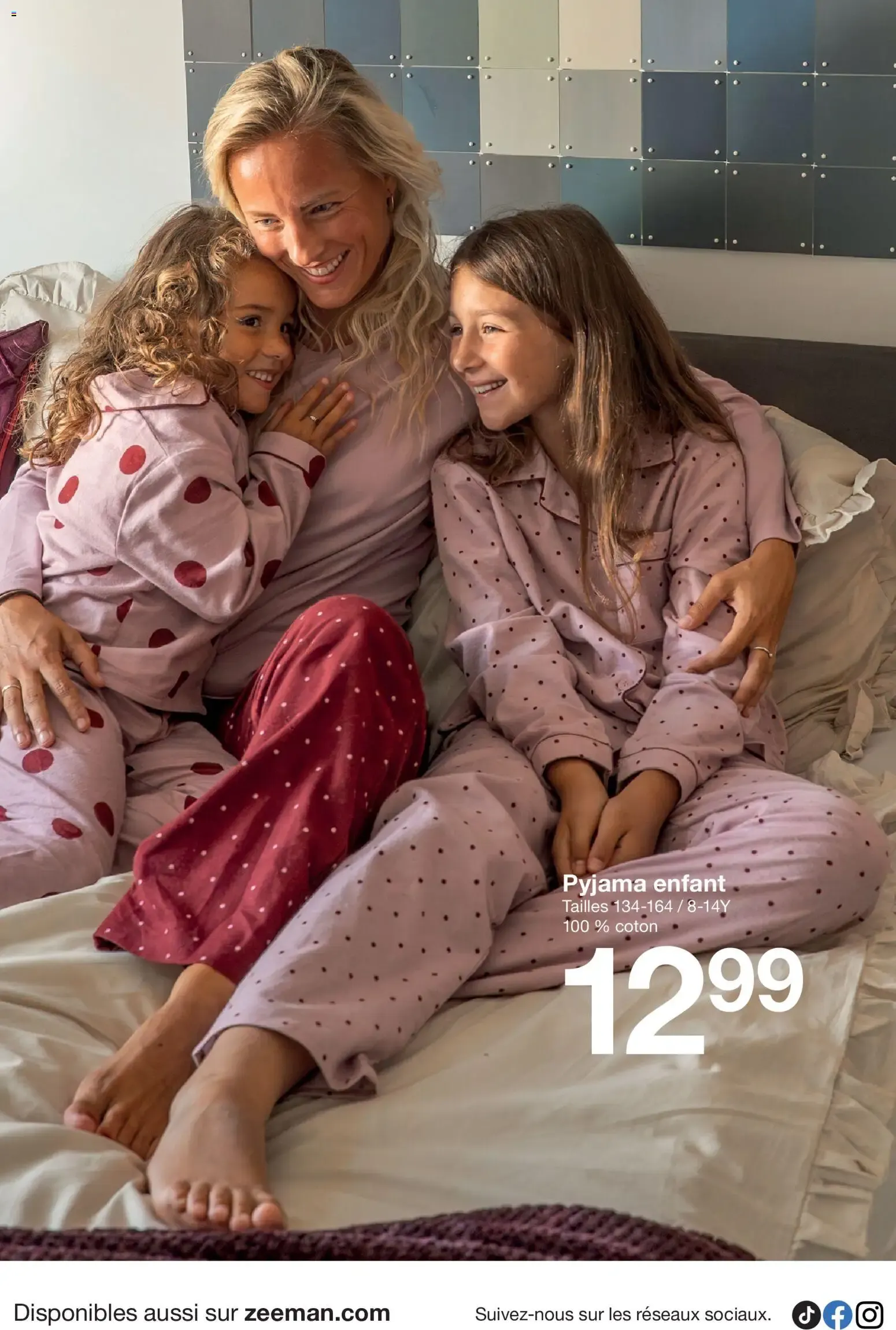 Cette semaine : des pyjamas chauds pour tout le monde. du 24 octobre au 6 novembre 2026 - Catalogue page 4
