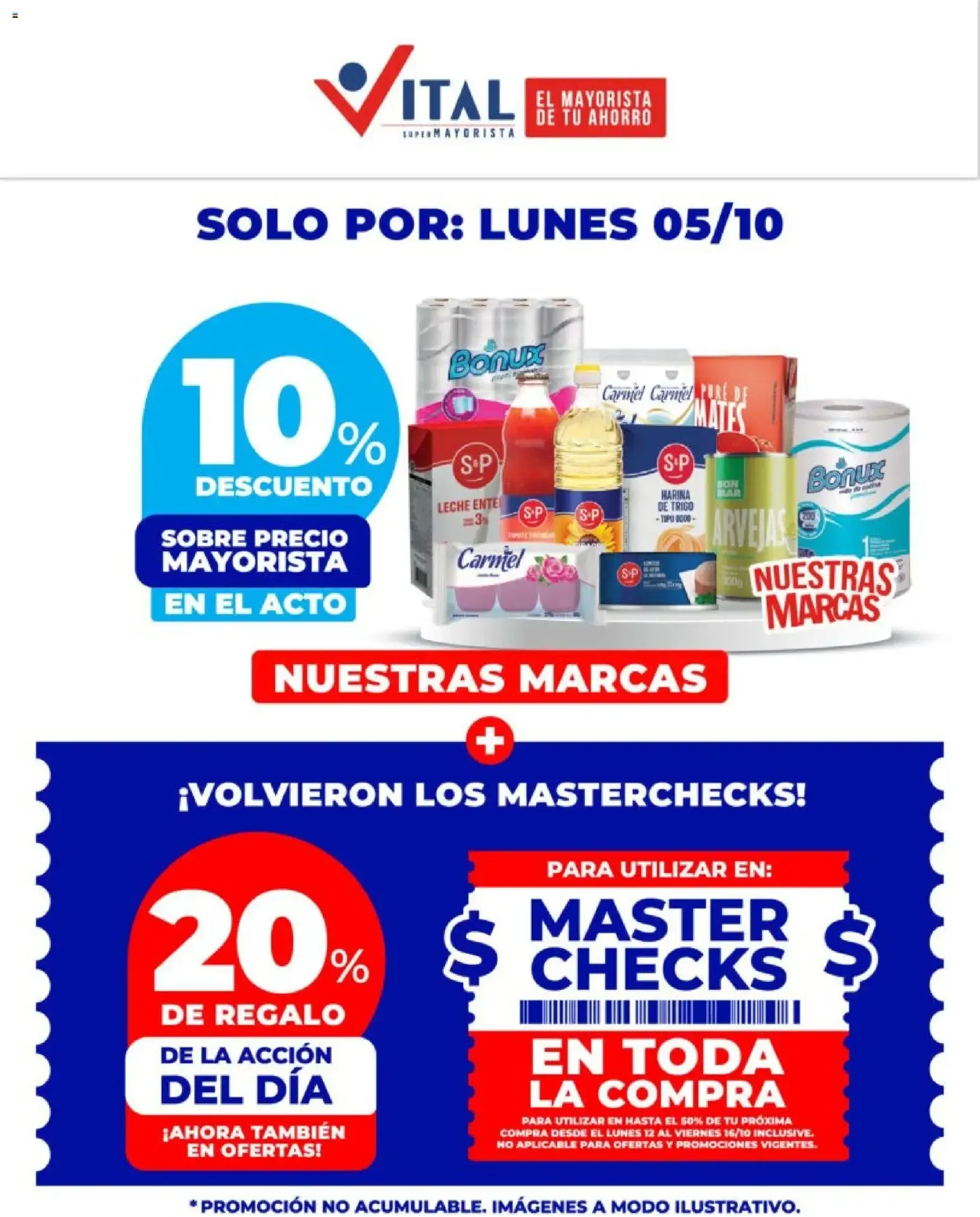 Ofertas de Vital - Ahorrá || del 05/10/2026 - 05/10/2026 || Catálogo 5 de octubre al 5 de octubre 2026 - Página 3 del catálogo