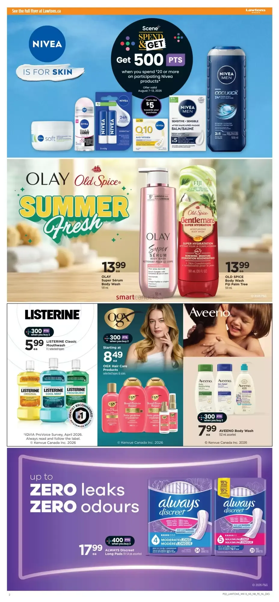 Lawtons Drugs flyer week 32 from August 7 to August 13 2026 - flyer page 3