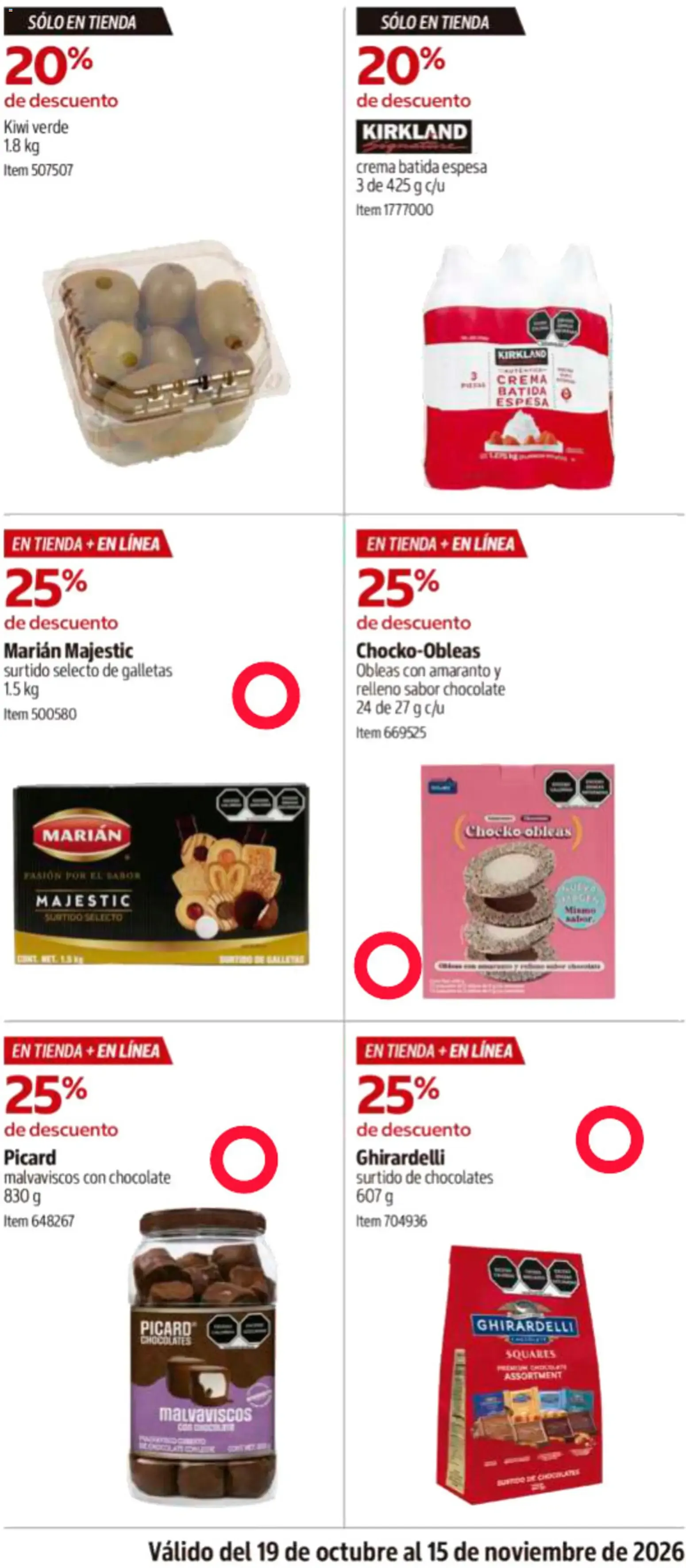 Catálogo de Catálogo COSTCO de 19/10/2026 - ofertas y promociones 19 de octubre al 15 de noviembre 2026 - Pagina 25