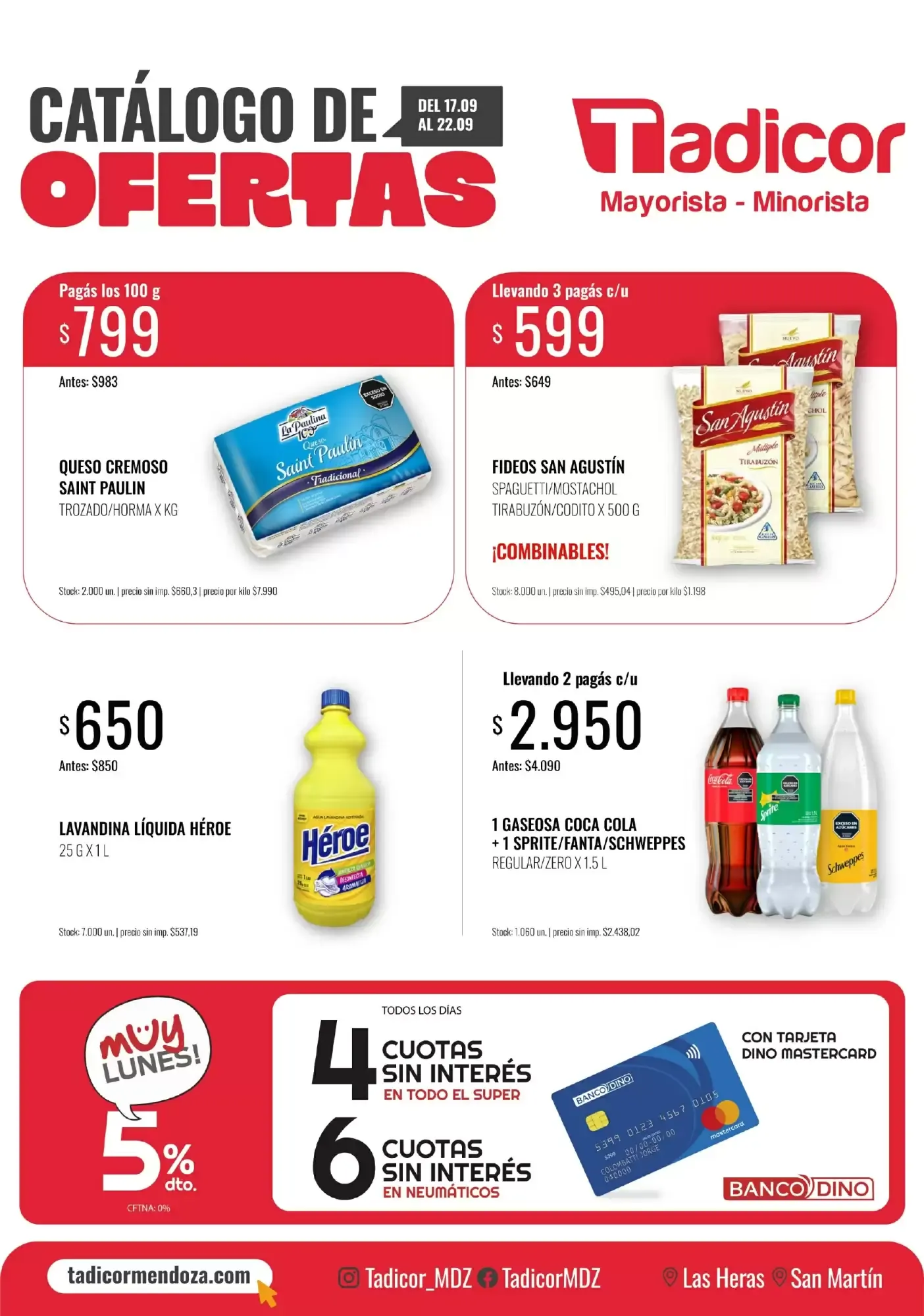 Catálogo de Ofertas Tadicor