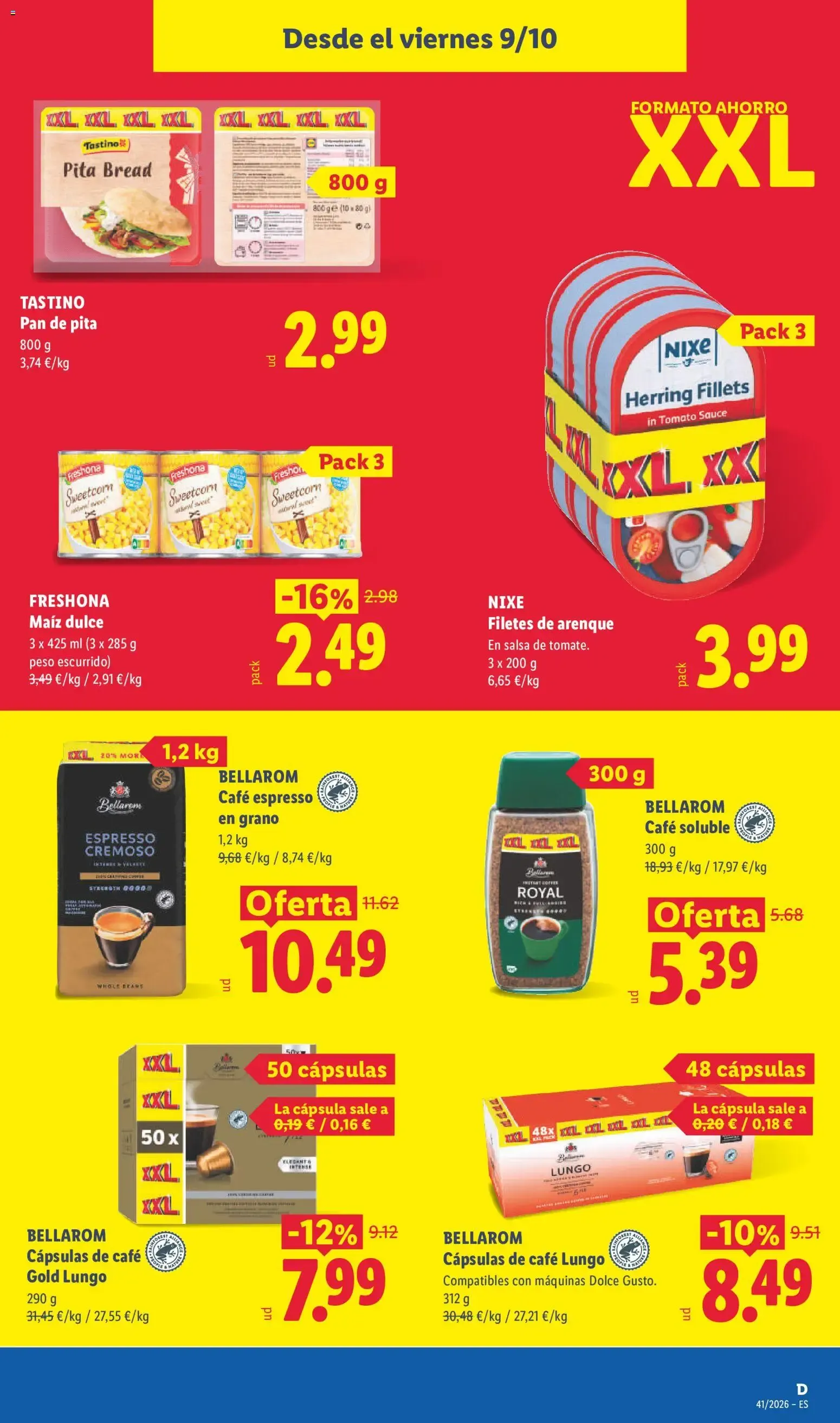 Catálogo de Lidl folleto del 05/10/2026 | Ofertas 5 de octubre al 11 de octubre 2026 - Página 47