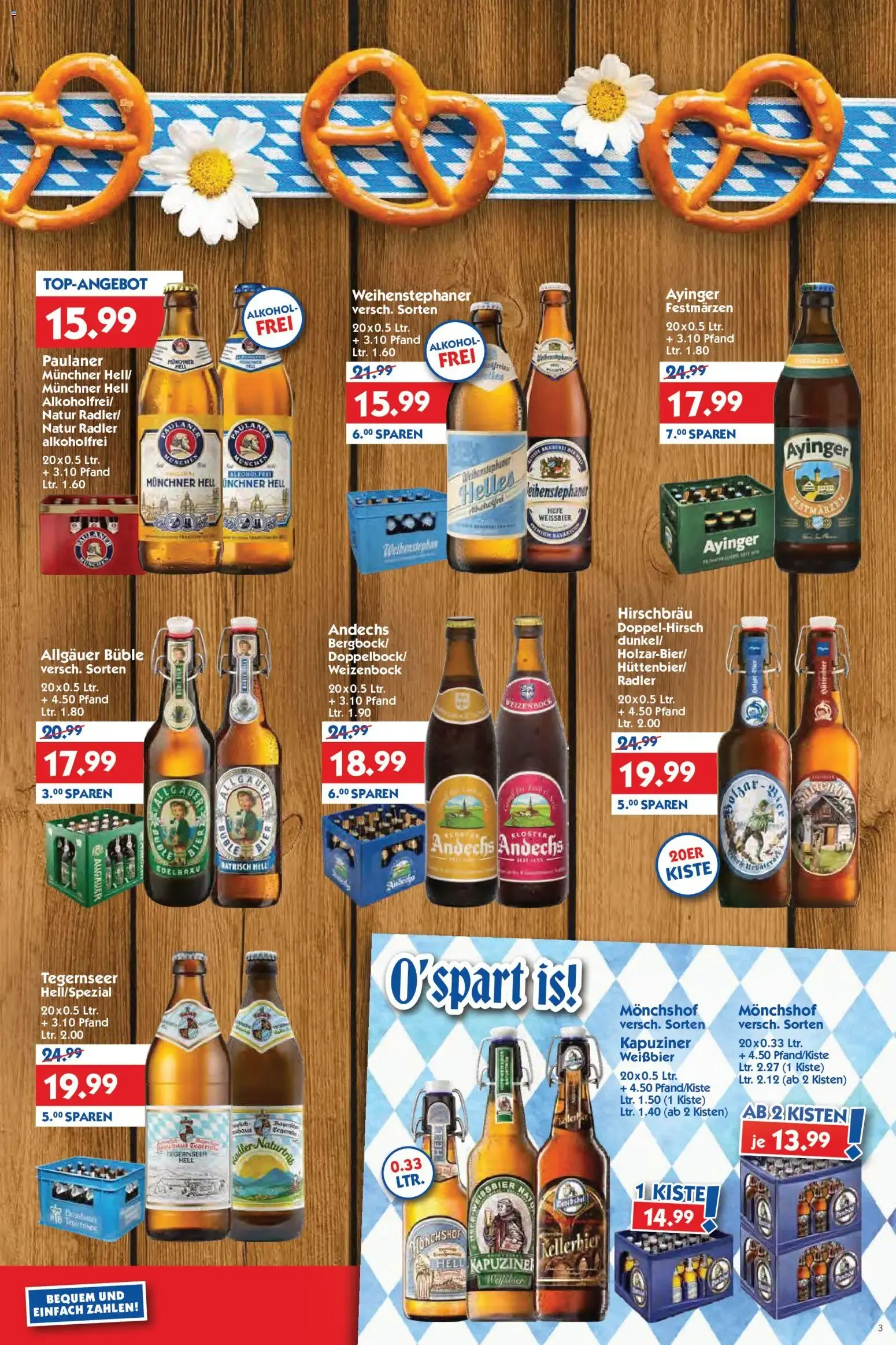 HOL'AB! Getränke Markt: Was wollt ihr trinken? von 31. August bis 5. September 2026 - Prospekt seite 3