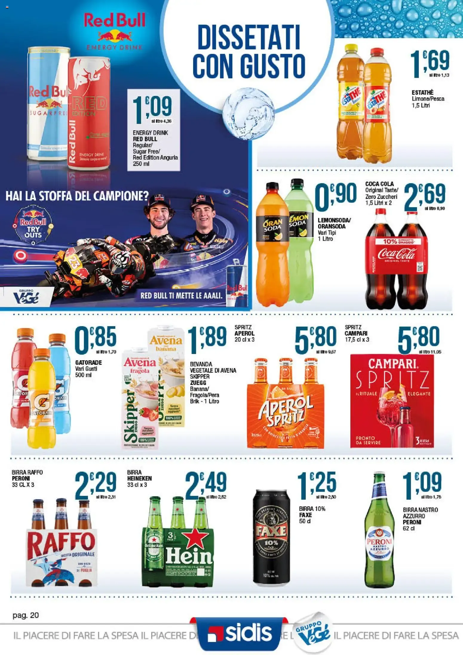 Sidis volantino dal 15/06/2026 - online Offerte da 15 giugno a 27 giugno di 2026 - Pagina del volantino 20