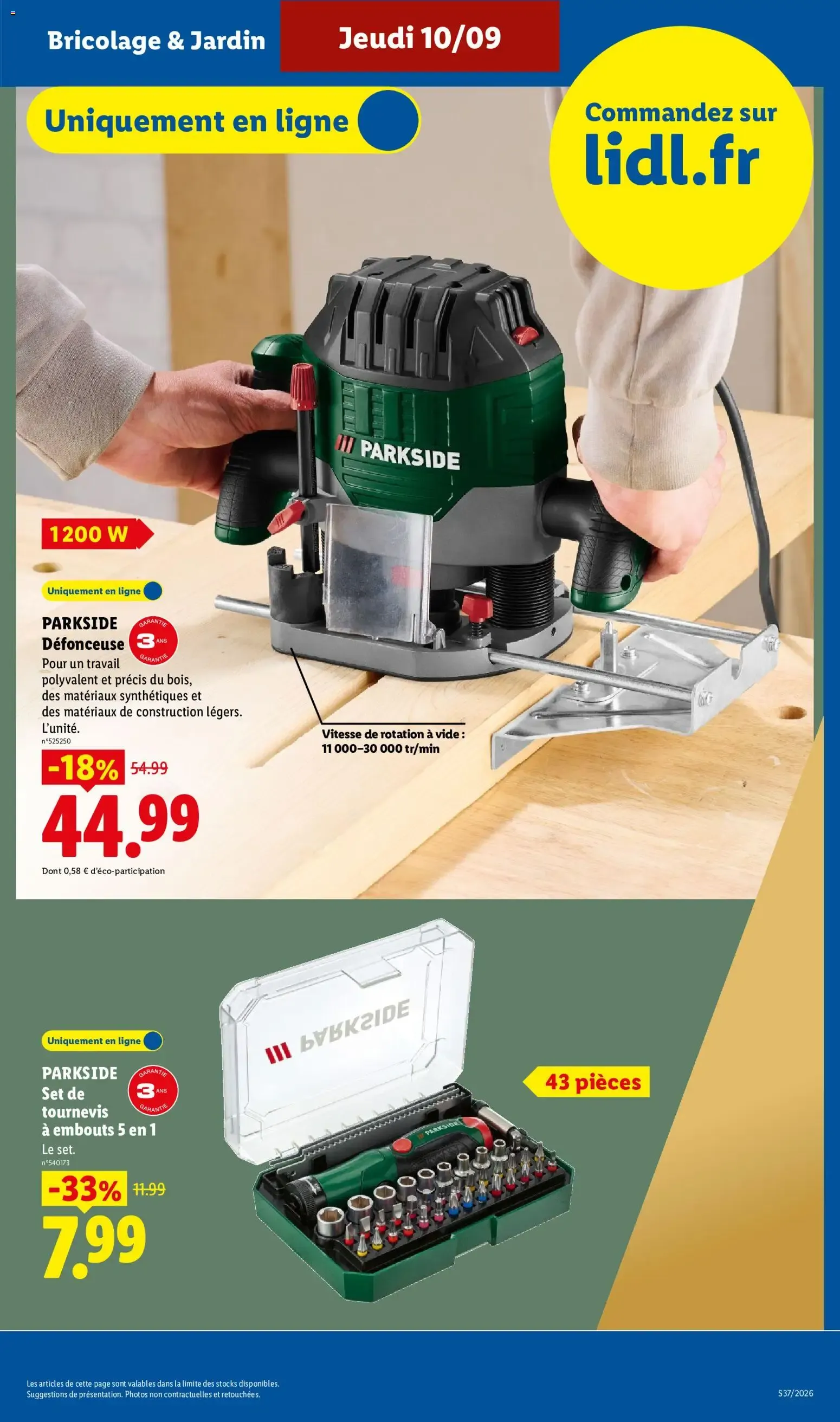 Catalogue LIDL du 07/09/2026 | Promo prospectus en ligne du 7 septembre au 10 septembre 2026 - Catalogue page 11