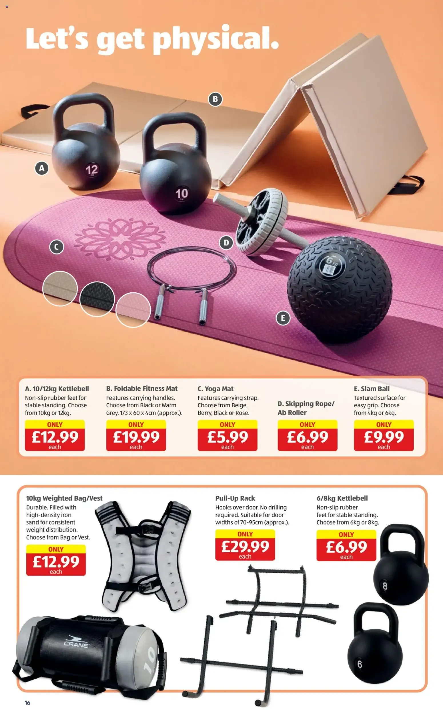 Aldi Specialbuys from 13 August to 16 August 2026 - Catalogue Page 16