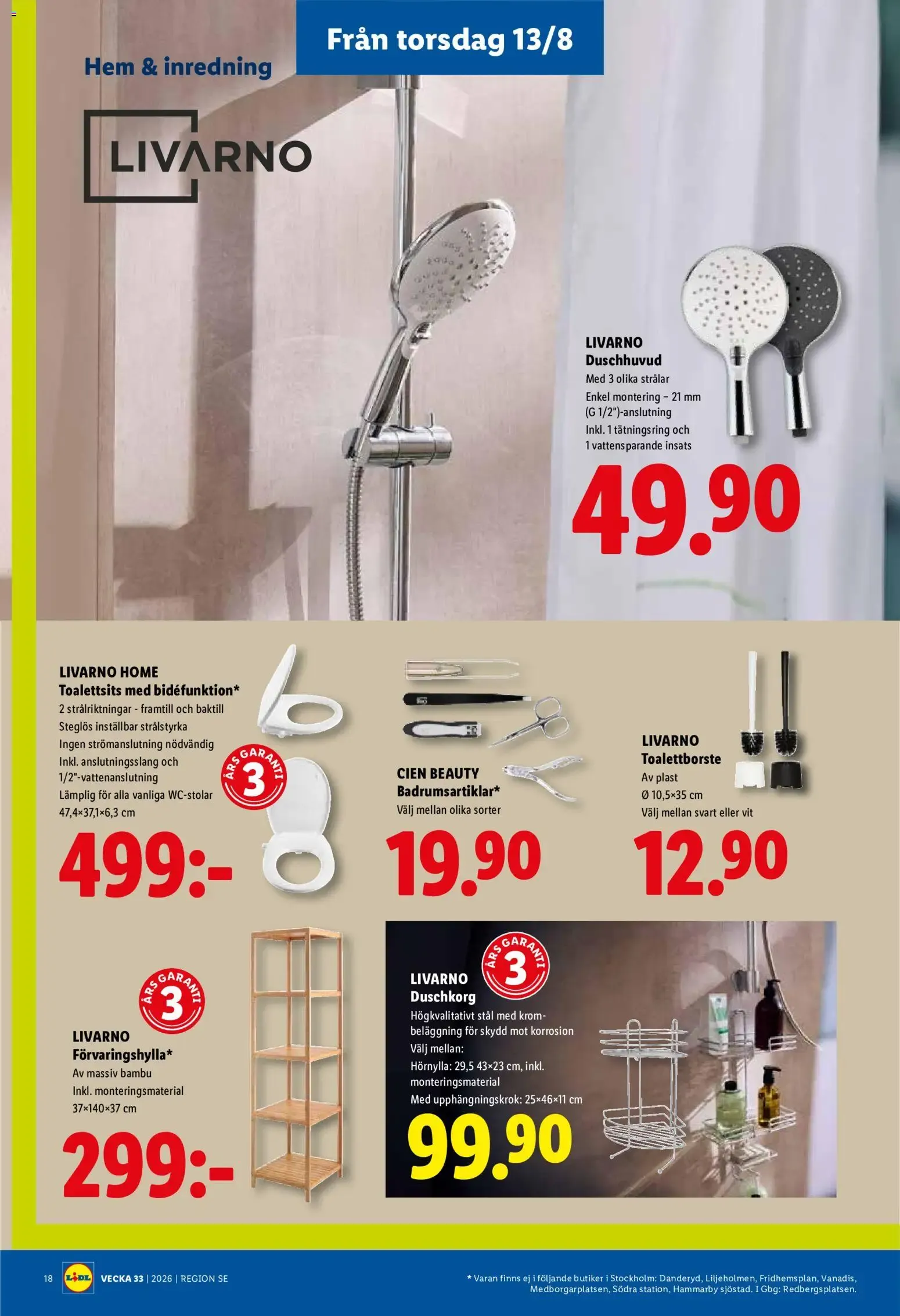 Lidl erbjudanden från 10/08/2026 - 16/08/2026 > Reklamblad nuvarande rabatter från 10 augusti till 16 augusti 2026 - Reklamblad sidor 21