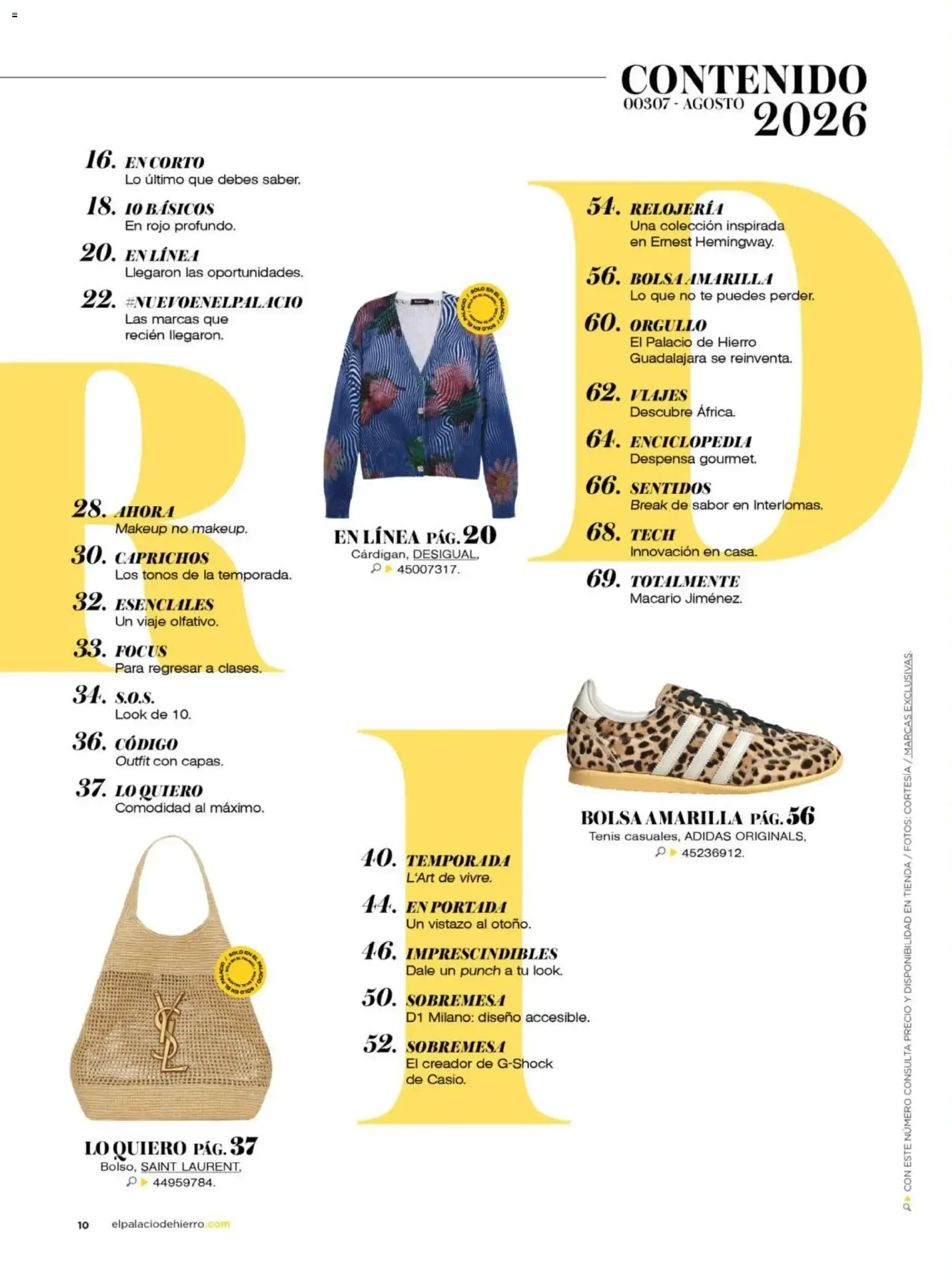 Catálogo de La Gaceta de El Palacio de Hierro: L'Art de vivre Totalmente Palacio 1 de agosto al 31 de agosto 2026 - Pagina 13