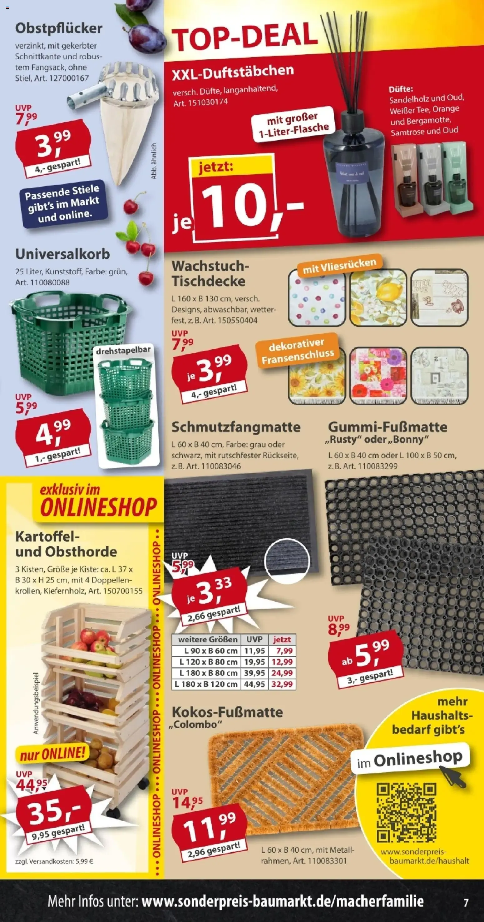 Sonderpreis Baumarkt Prospekt (ab 01.08.2026) zum Blättern von 1. August bis 7. August 2026 - Prospekt seite 7