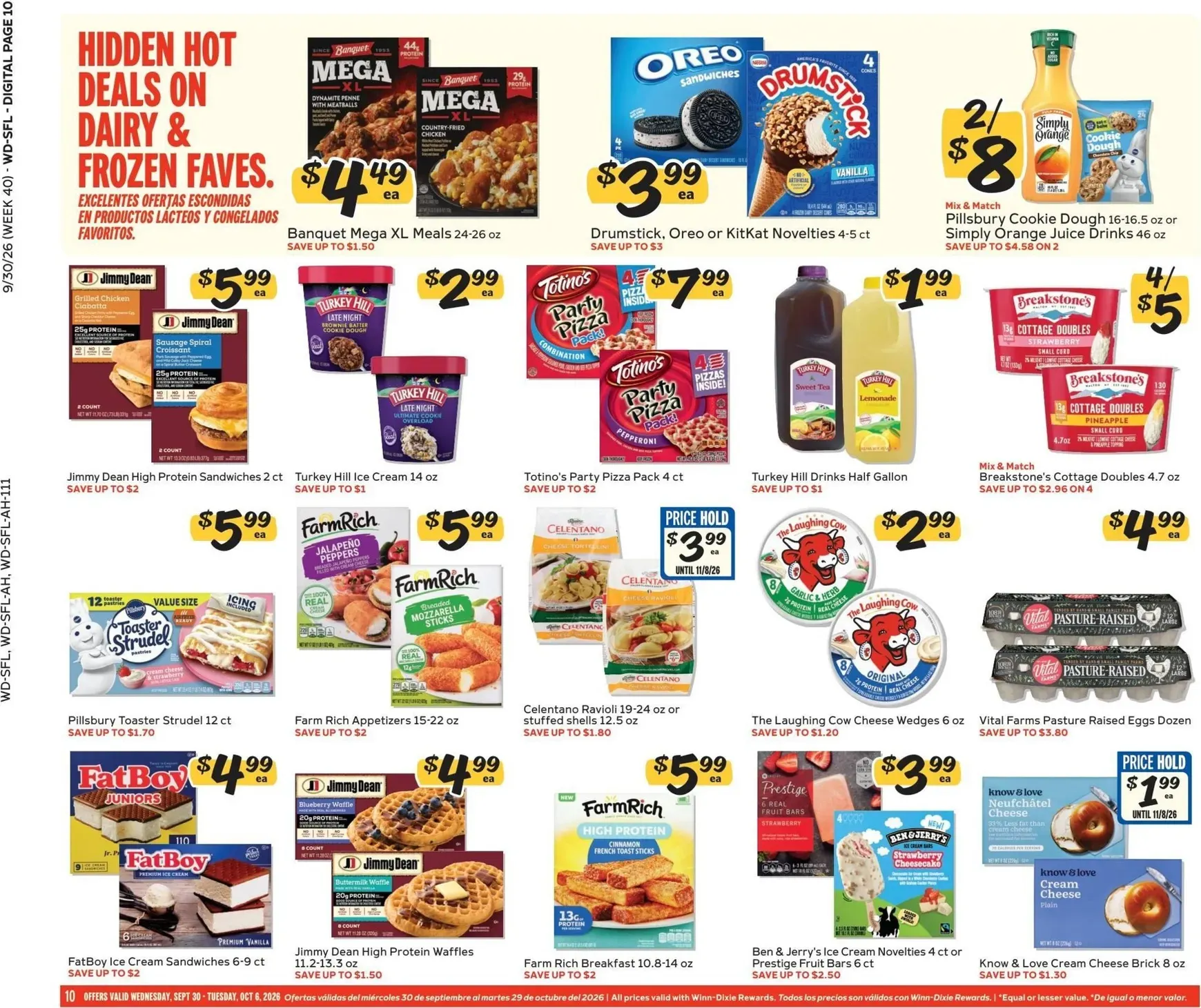 Weekly ad Current Winn-Dixie leaflet valid from Wednesday 09/30/2026 to Tuesday 10/06/2026 from September 30 to October 6 2026 - Page 10