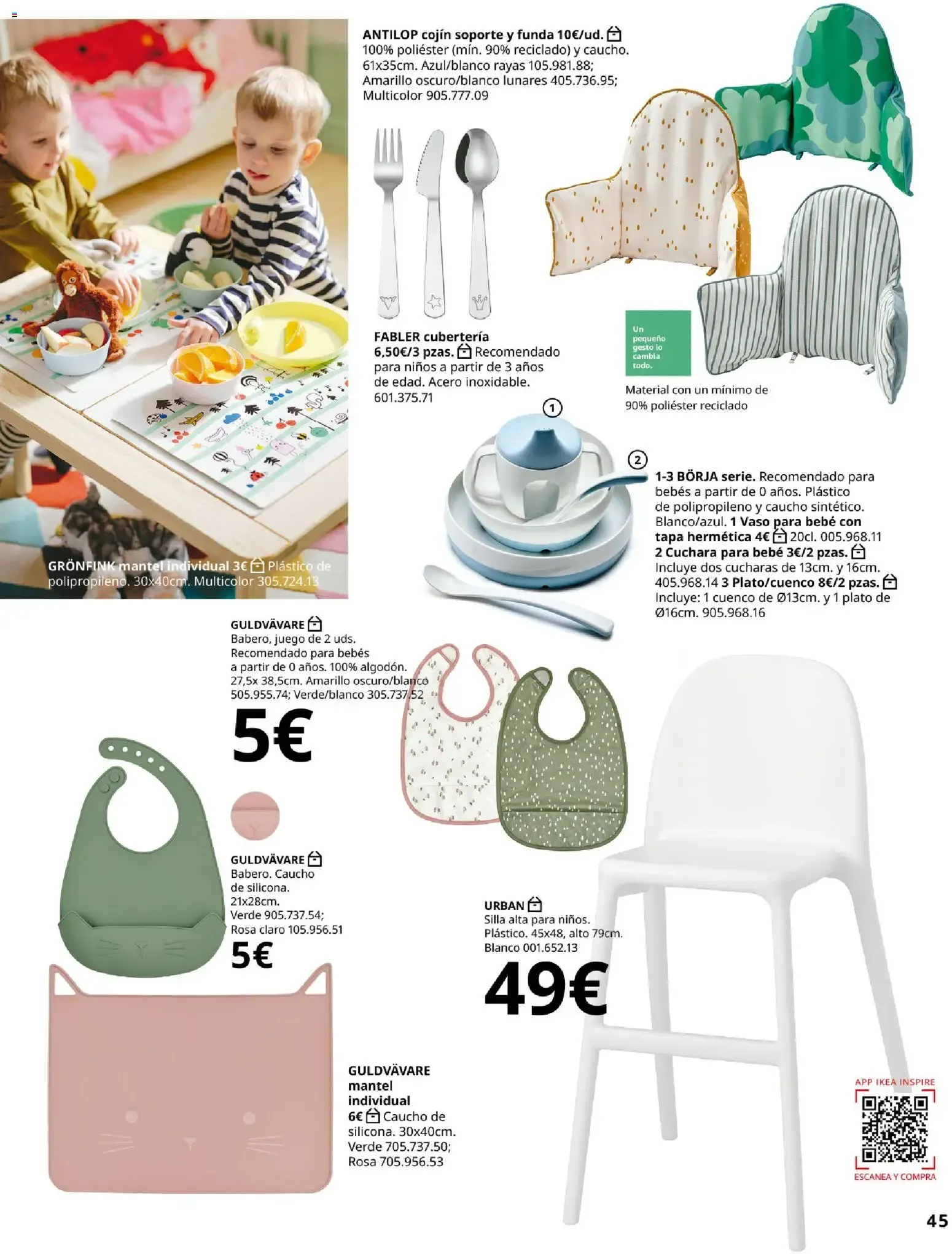 Catálogo de IKEA y los niños 1 de septiembre al 31 de enero 2027 - Página 45