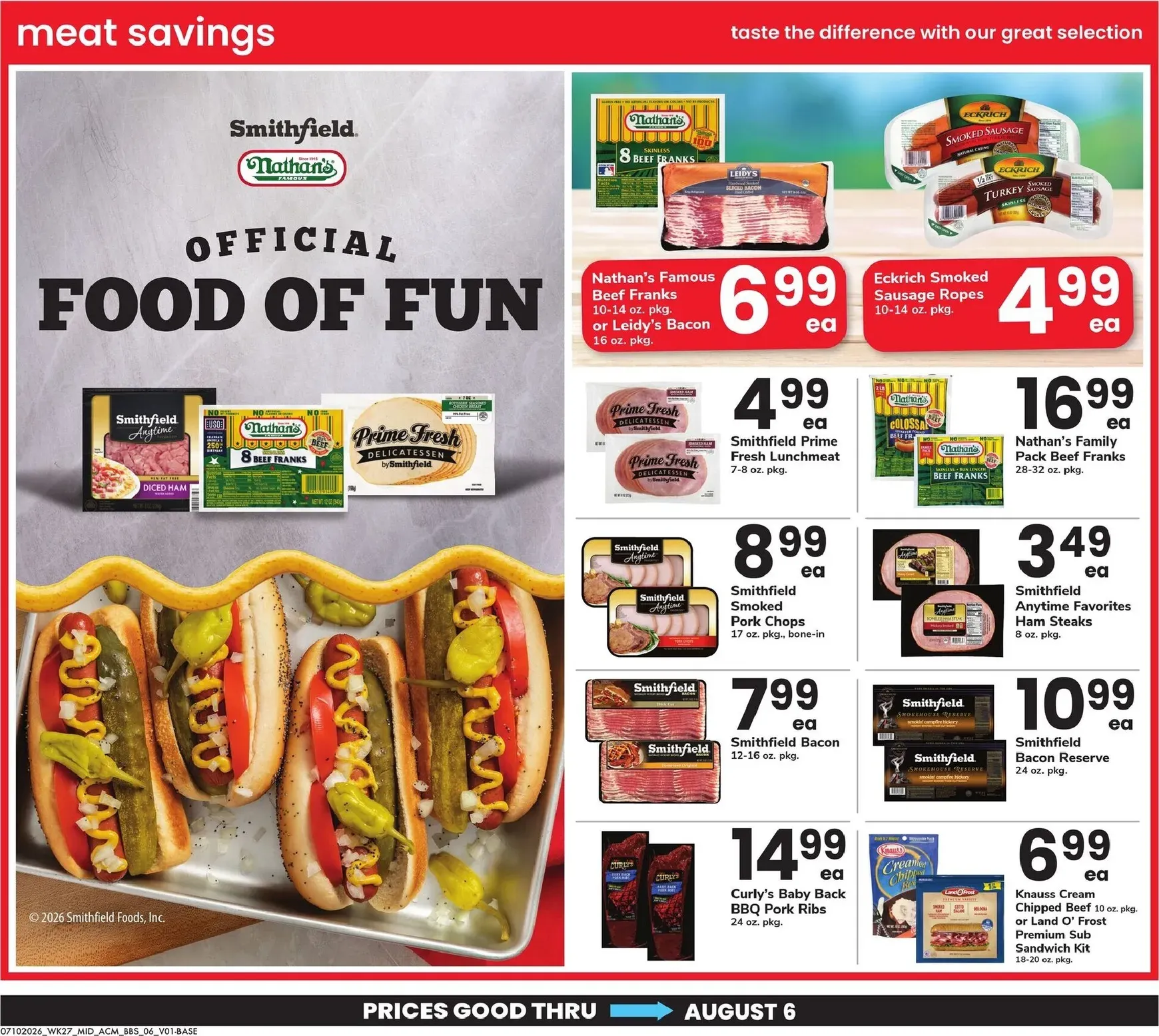 Weekly ad Current ACME - Big book of savings leaflet valid from Friday 07/10/2026 to Thursday 08/06/2026 from July 10 to August 6 2026 - Page 6