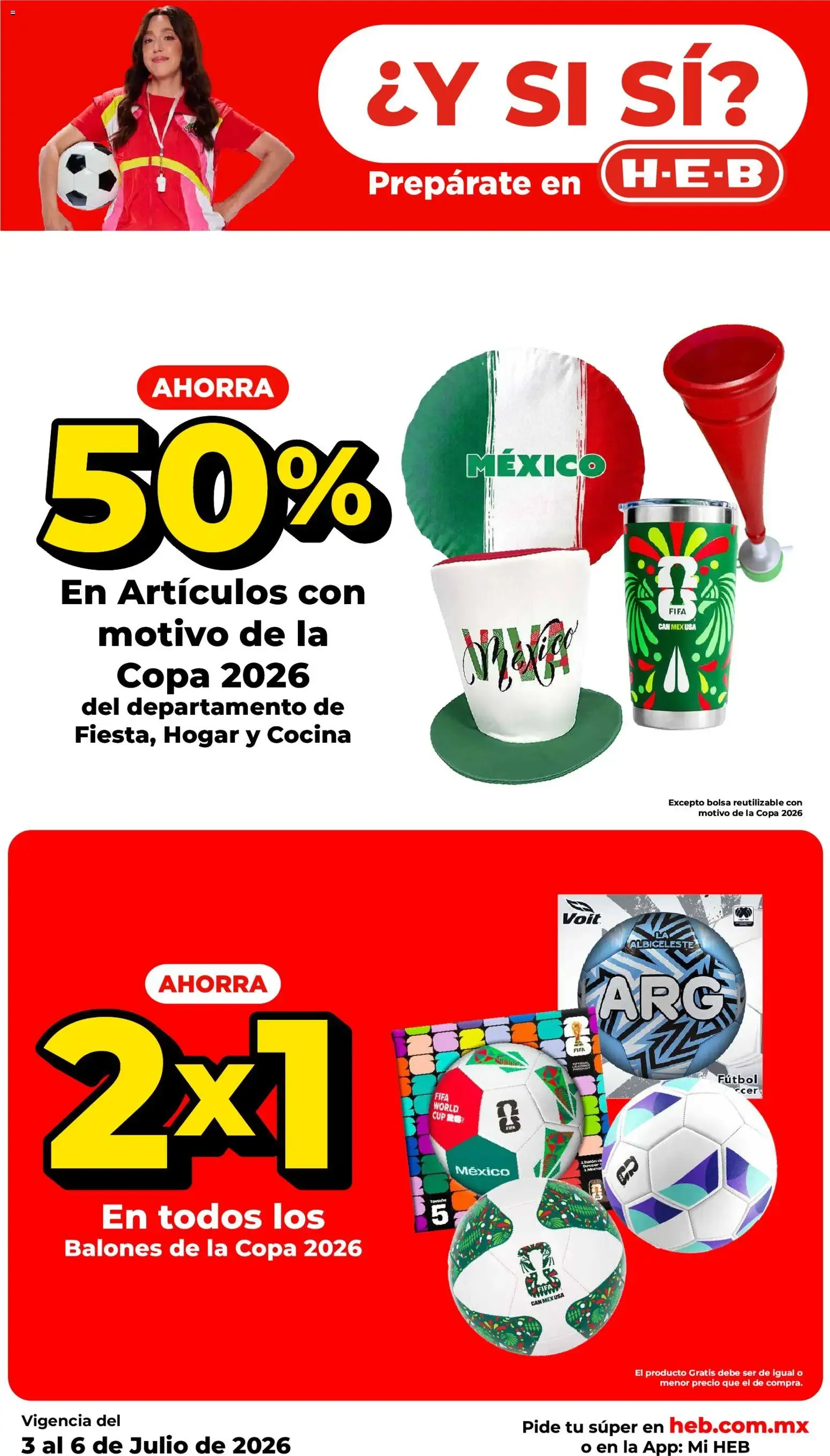 Catálogo de ¿Y SI SÍ? Prepárate en H-E-B 3 de julio al 9 de julio 2026 - Pagina 7