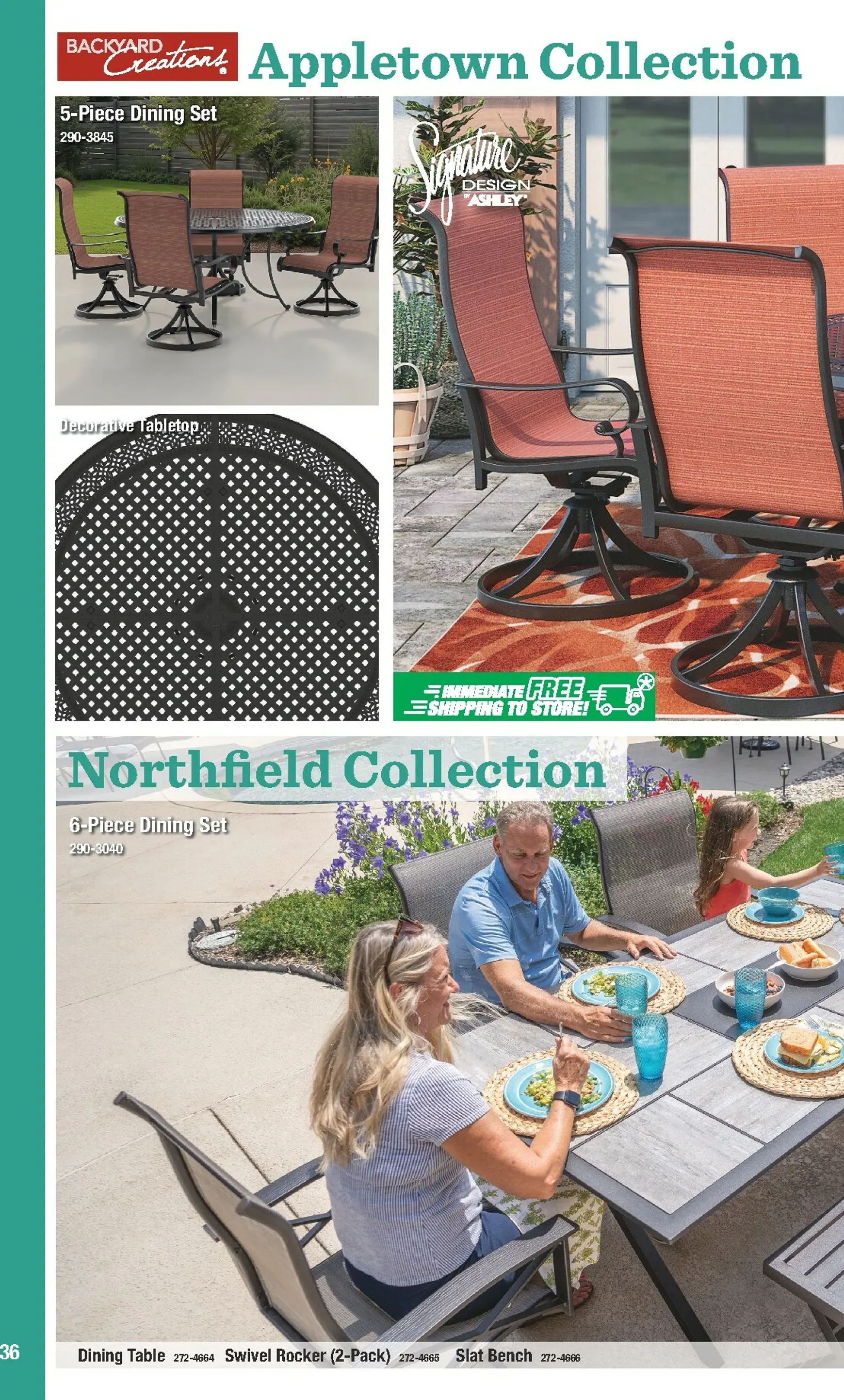 Weekly promotion Outdoor Living 2026 Catalog spanning from February 4 to December 31 2026 - Page 37 for Catalogue 365