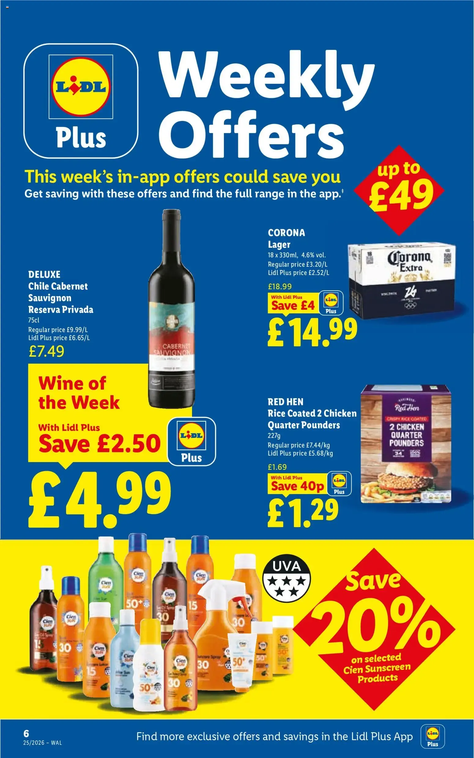 Weekly offers Lidl Wales (18/06/2026 - 24/06/2026) - Offers Online from 18 June to 24 June 2026 - Catalogue Page 6