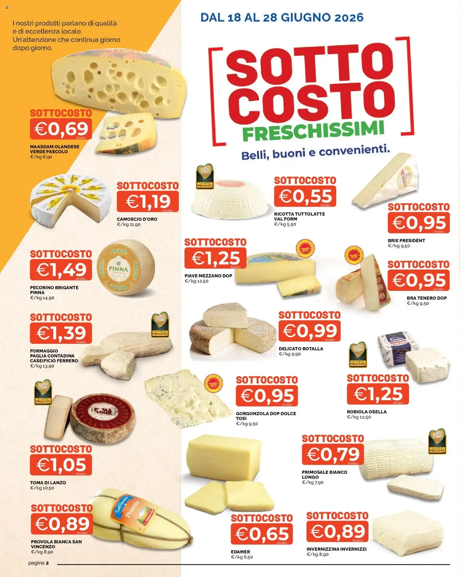 Mercatò volantino dal 18/06/2026 - online Offerte da 18 giugno a 28 giugno di 2026 - Pagina del volantino 2